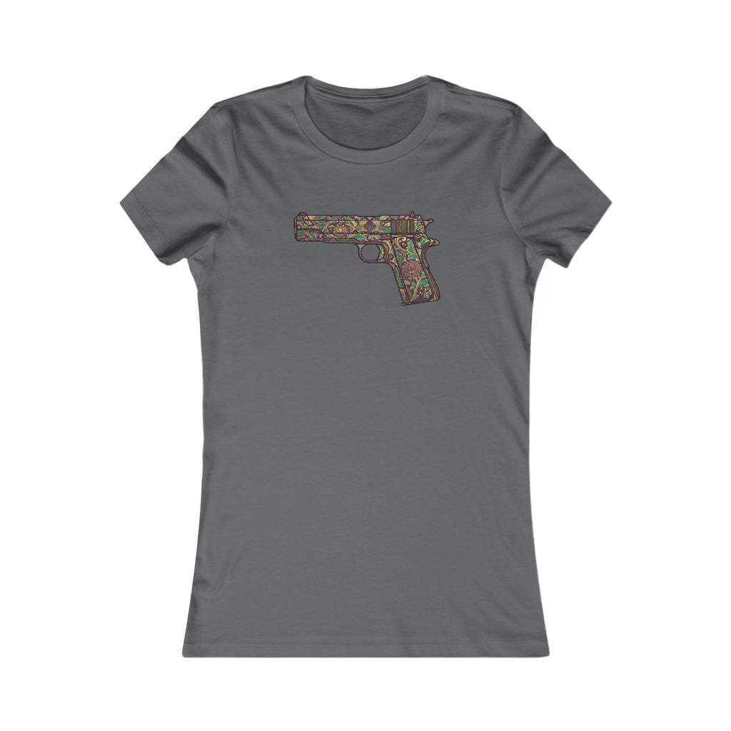 The Floral Collection-1911 Pistol-Women's T's