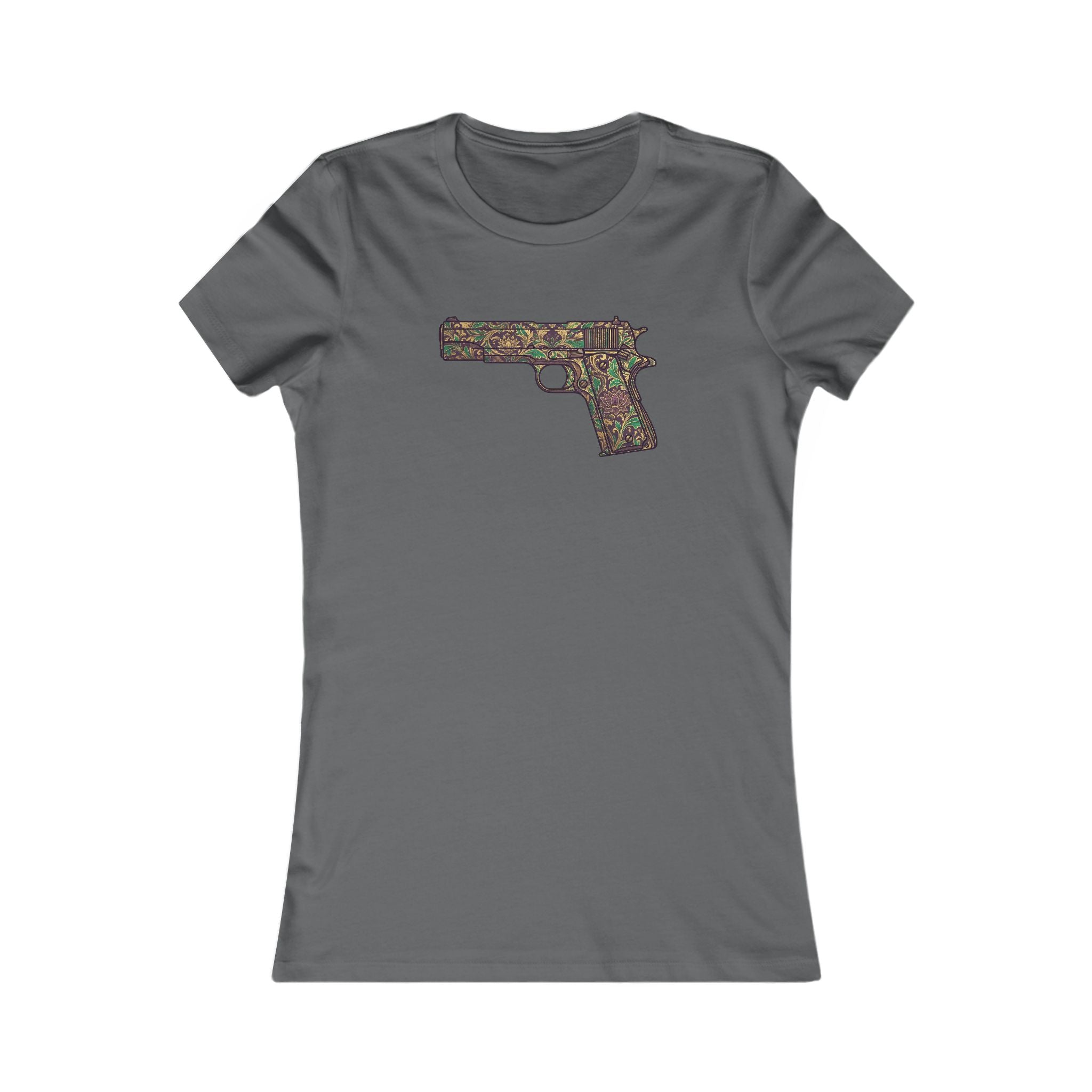 The Floral Collection-1911 Pistol-Women's T's