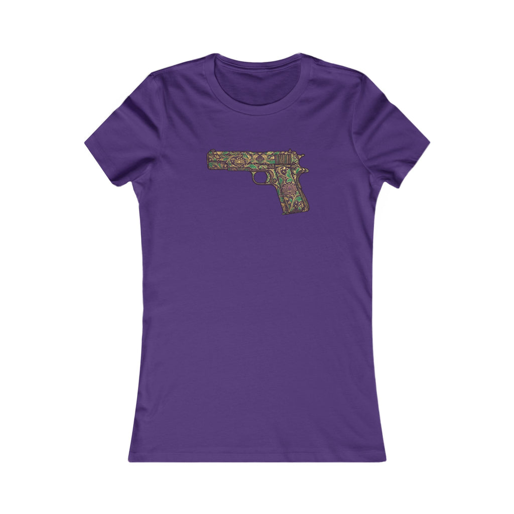 The Floral Collection-1911 Pistol-Women's T's