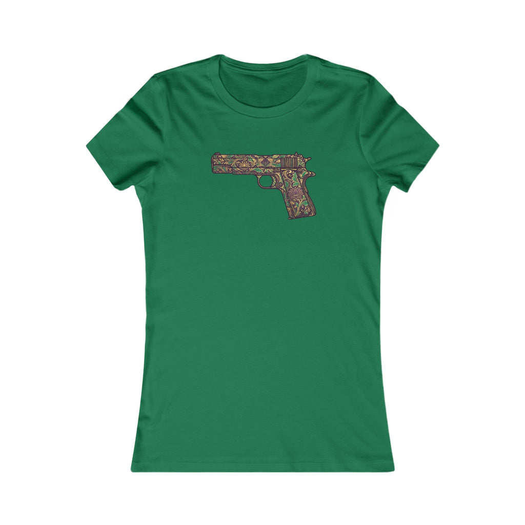 The Floral Collection-1911 Pistol-Women's T's