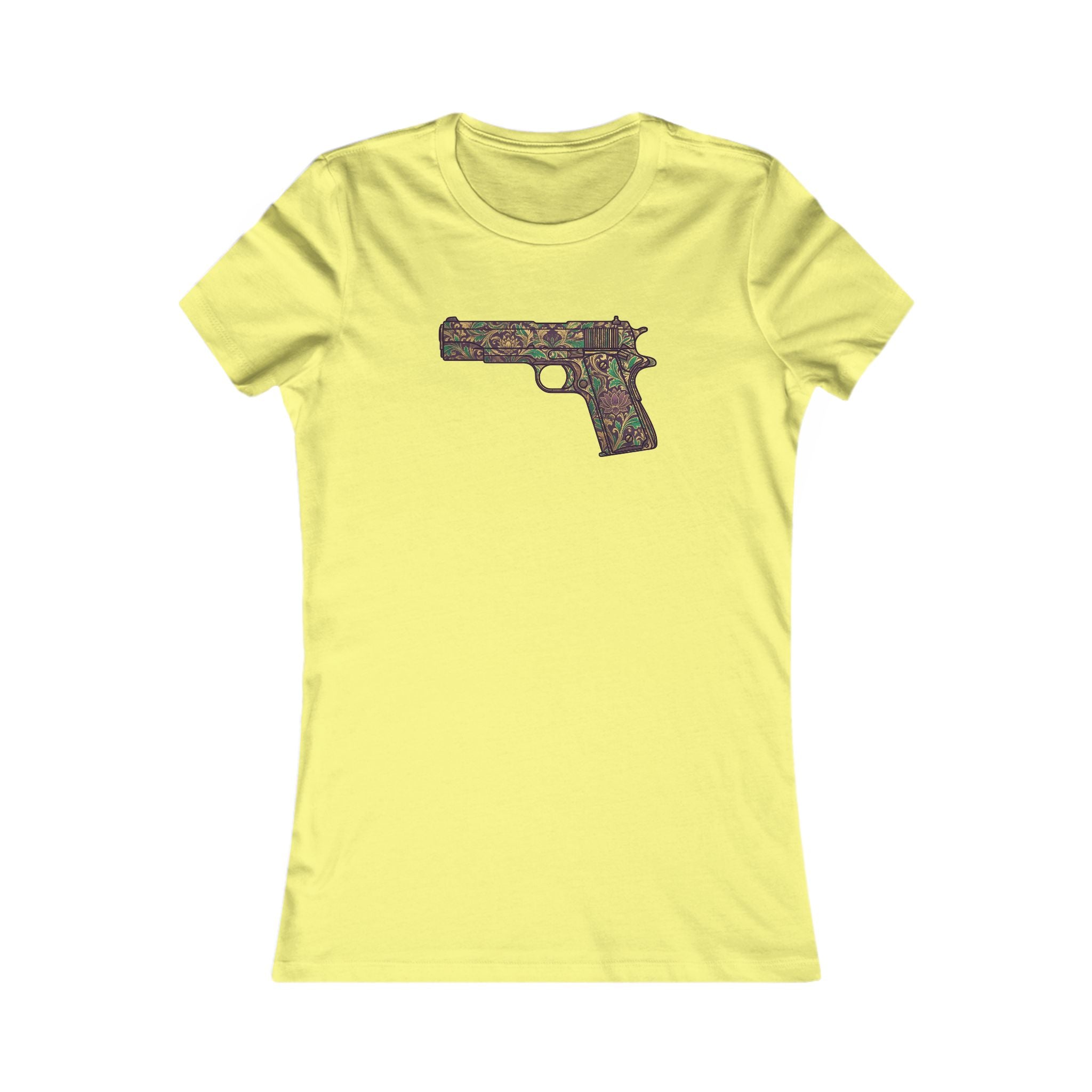 The Floral Collection-1911 Pistol-Women's T's