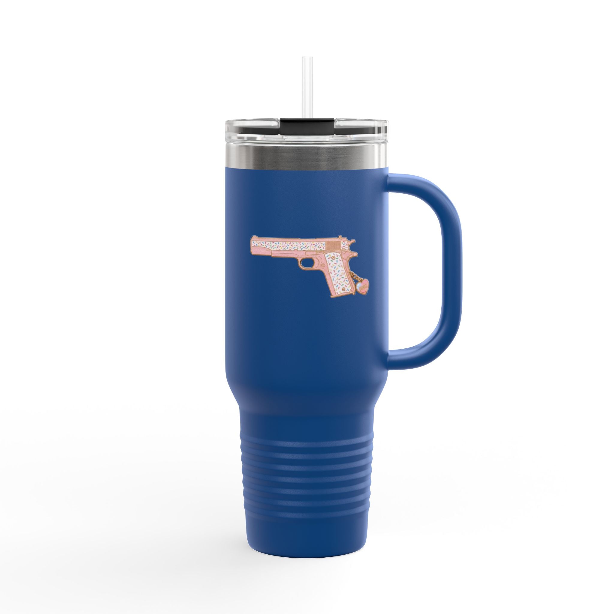 The Sprinkles Collection-1911 Pistol-40oz Insulated Travel Mug