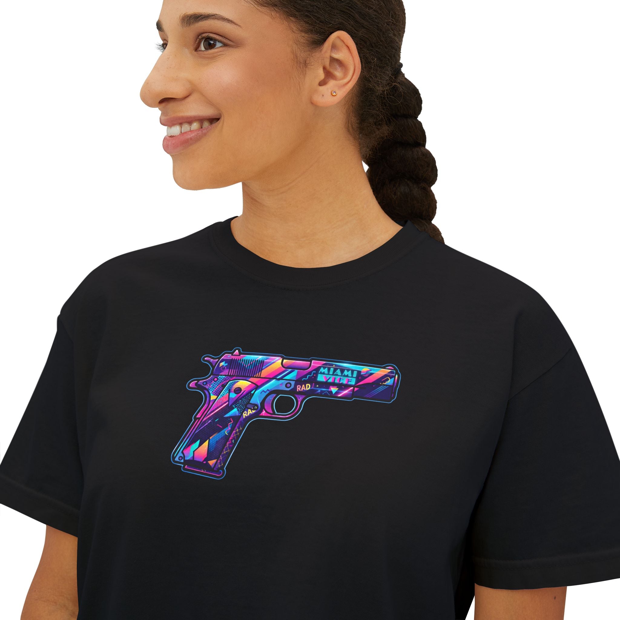 The Retro Collection-Pistol-Women's Boxy Tee