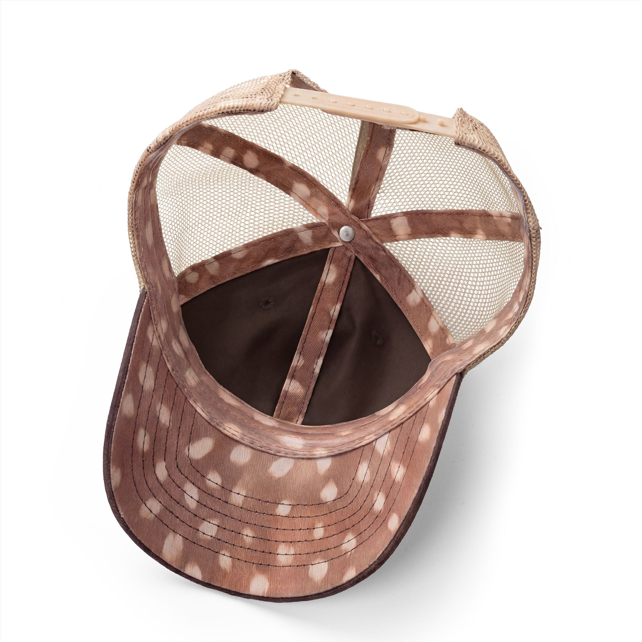 Cow Print Pistol Women's Washed Mesh-Back Cap