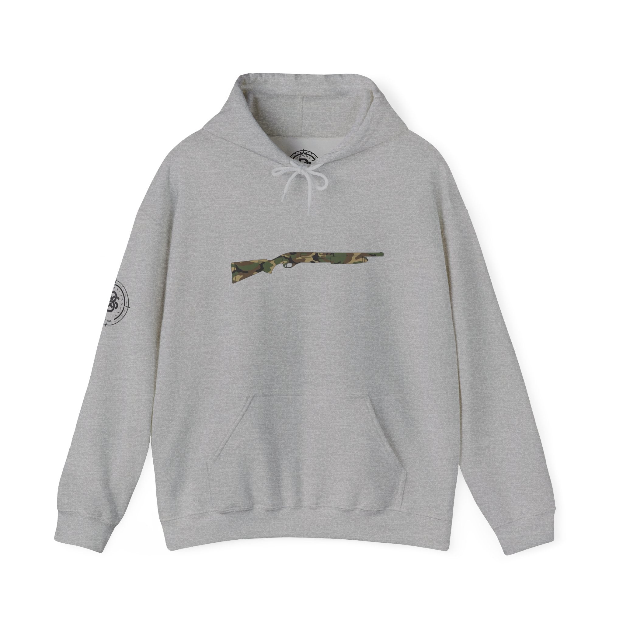 Camo Shotgun-Unisex Heavy Blend™ Hooded Sweatshirt