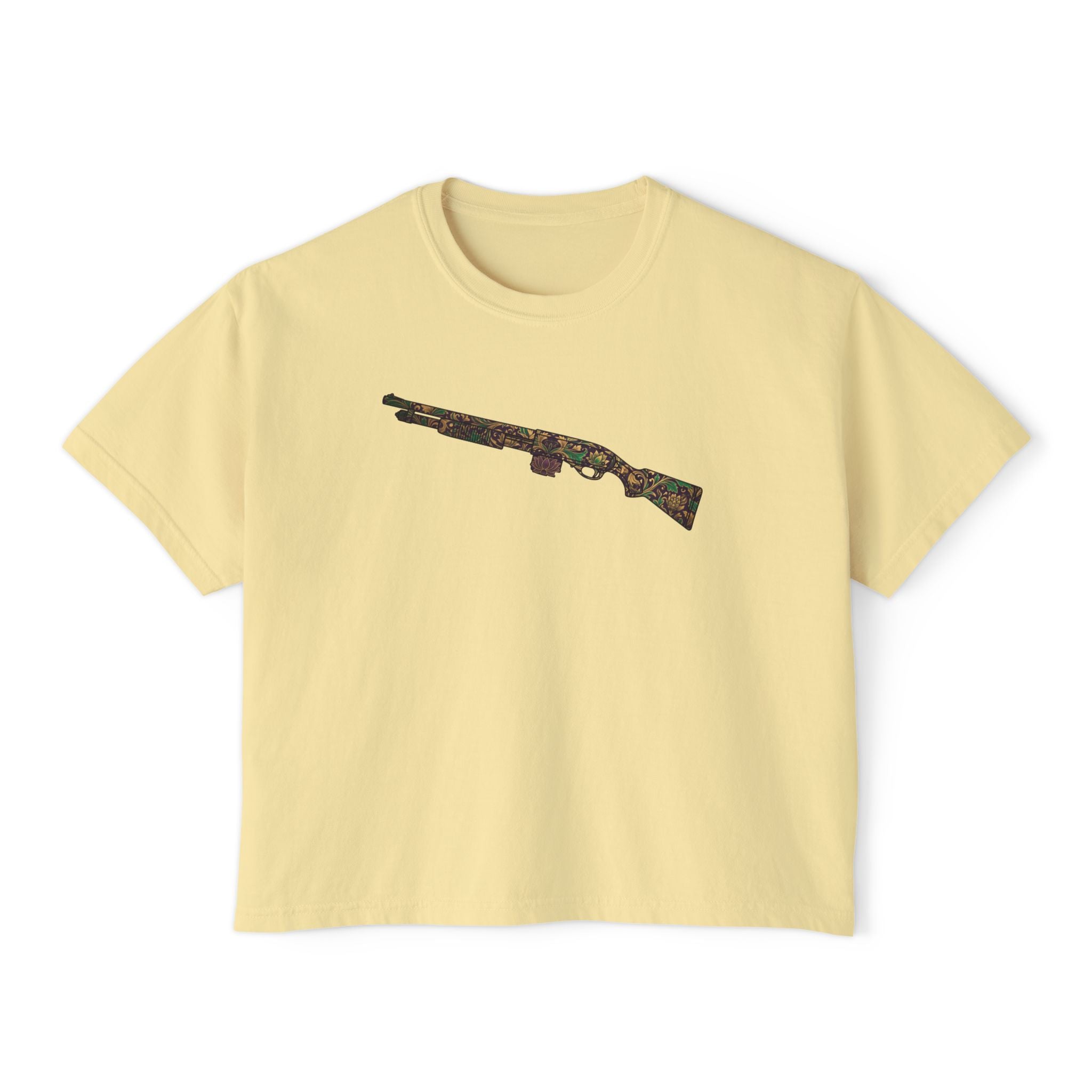 The Floral Collection-Shotgun-Women's Boxy Tee