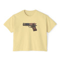 The US Flag Collection-1911 Pistol-Women's Boxy Tee