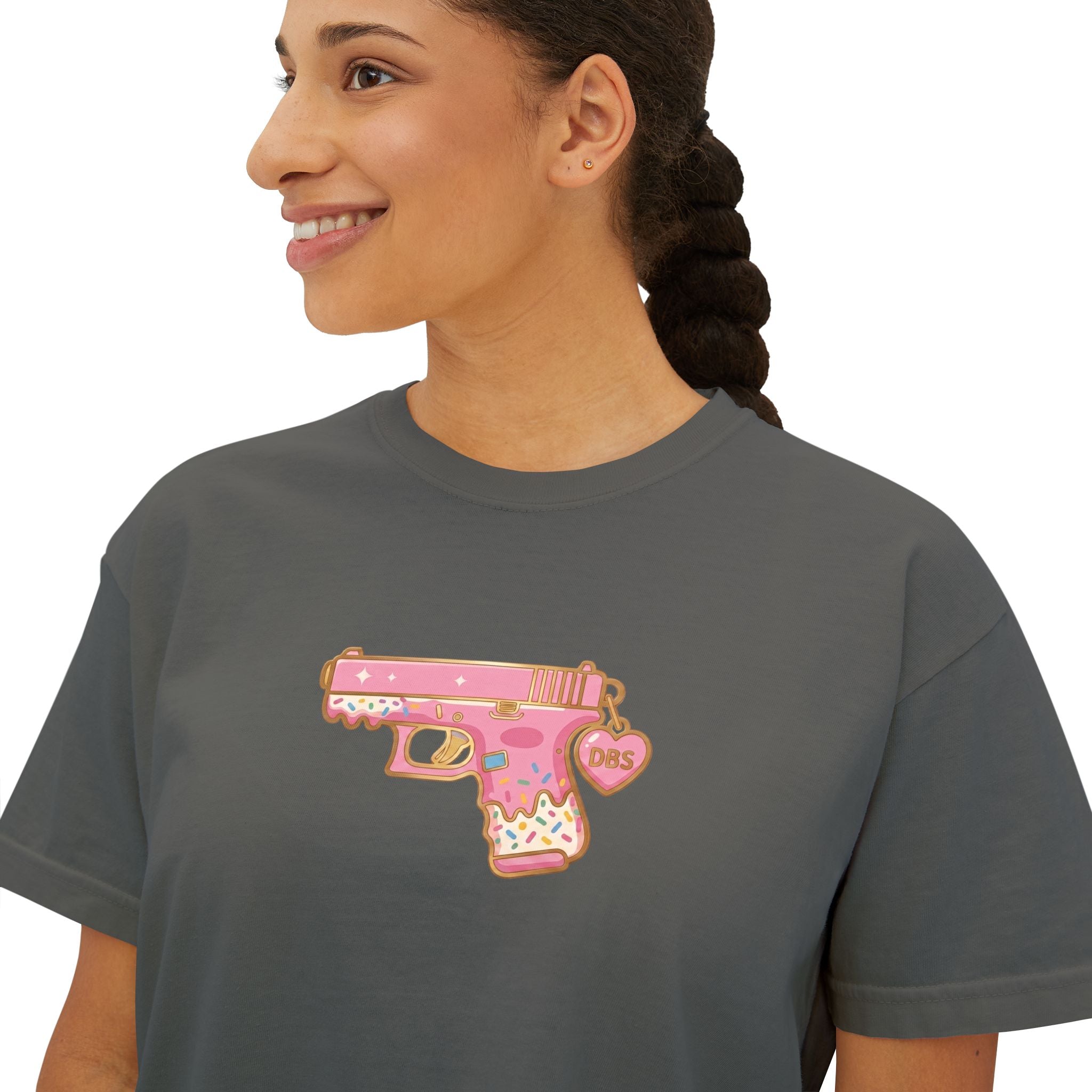 The Signature Sprinkles Collection- Pistol-Women's Boxy Tee