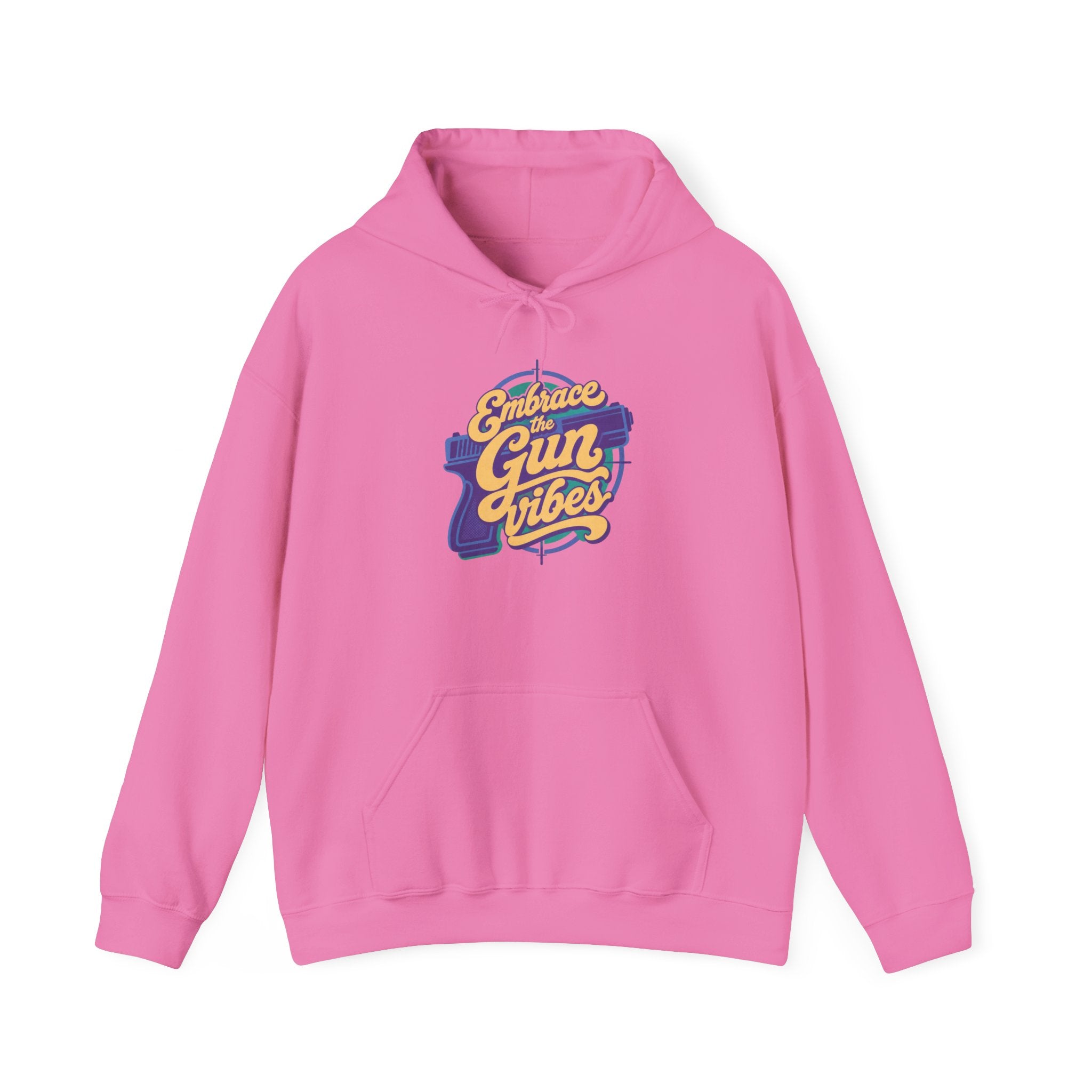 Embrace Gun Vibes Hoodie — Retro