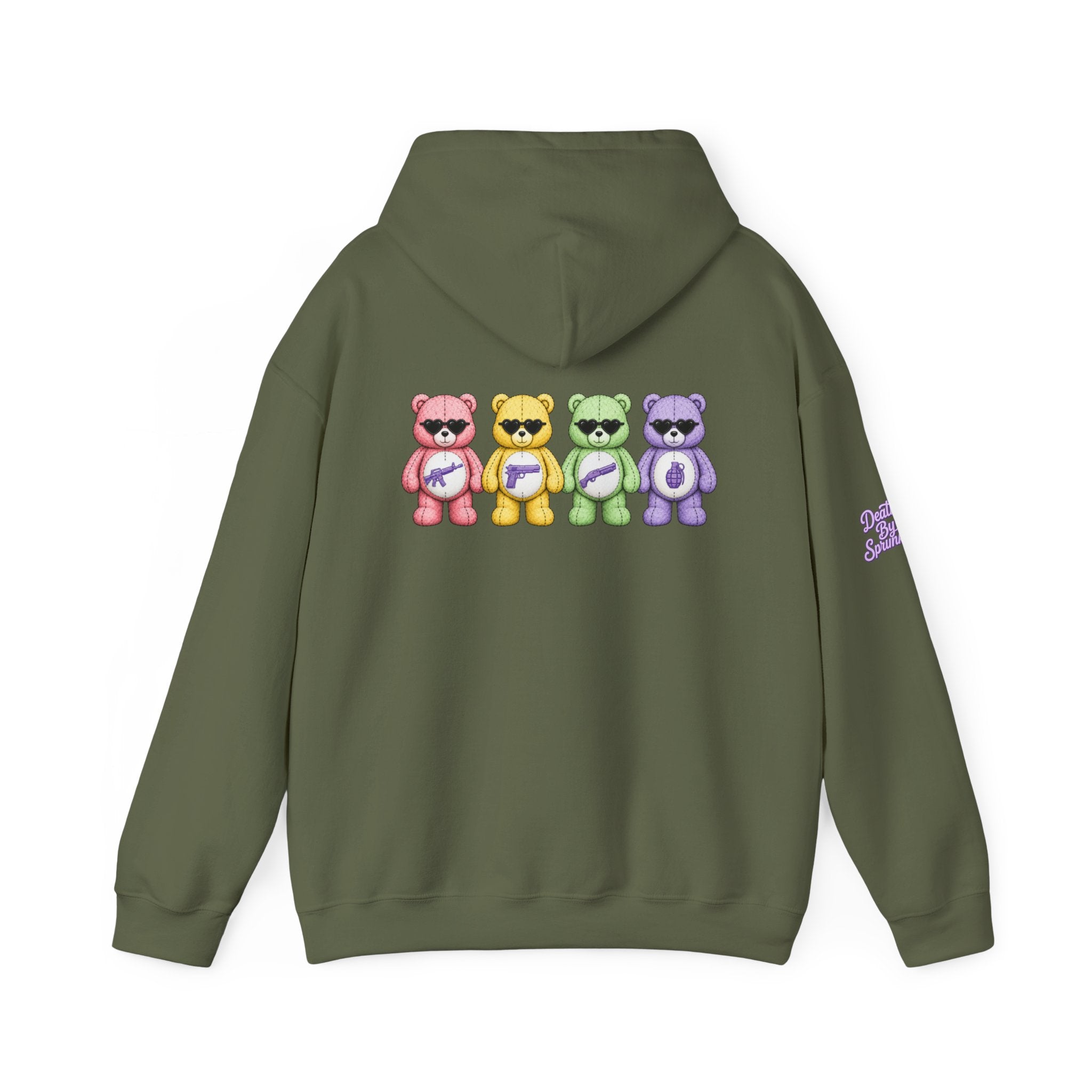 Not Your Childhood Care Bear Hoodie — Retro Care Bears Graphic Hoodie