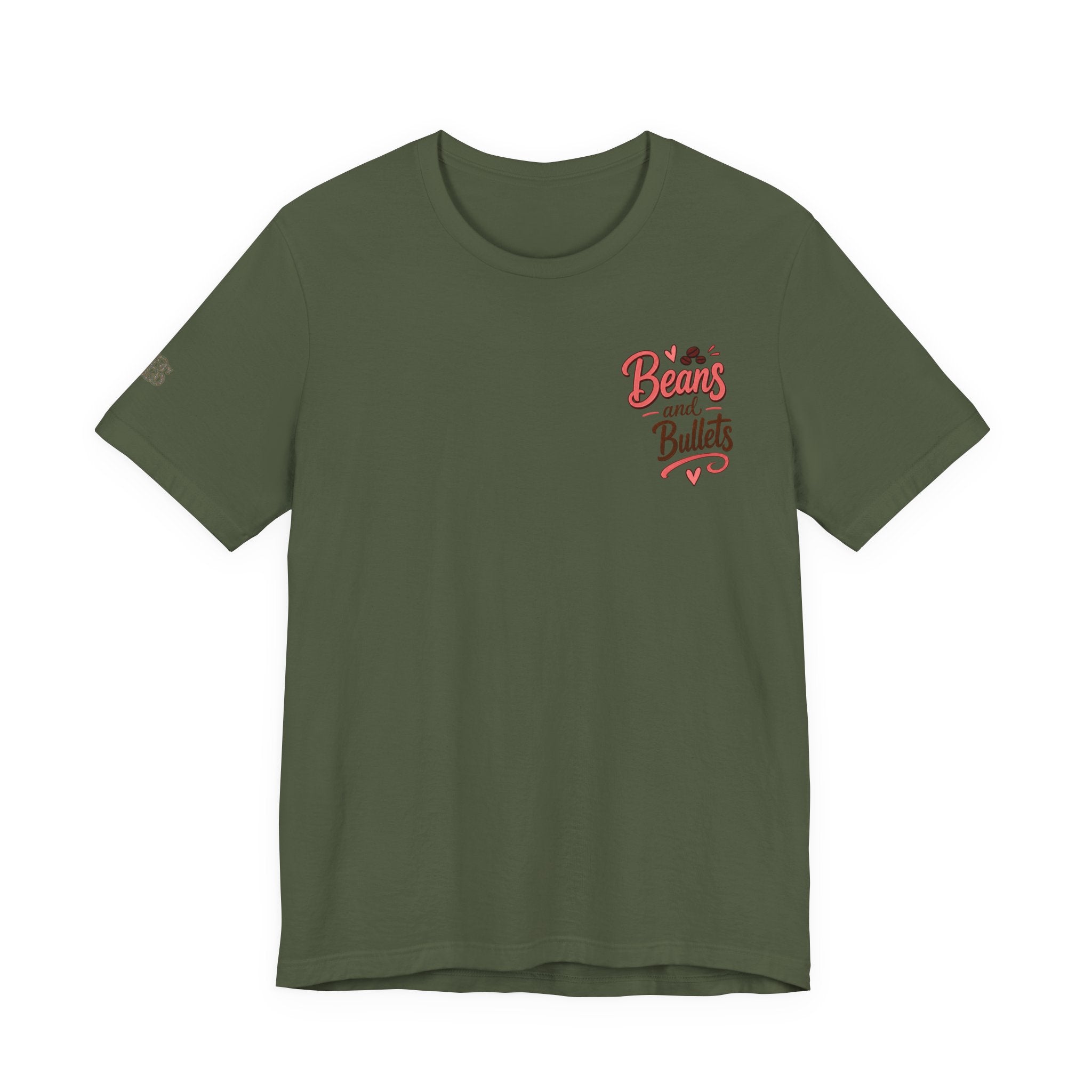 'Beans and Bullets' Coffee Lover T-Shirt