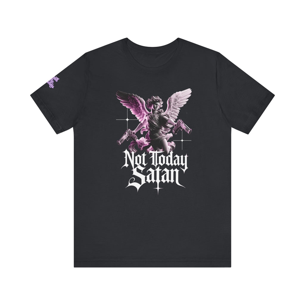 Angel Statue "Not Today Satan"