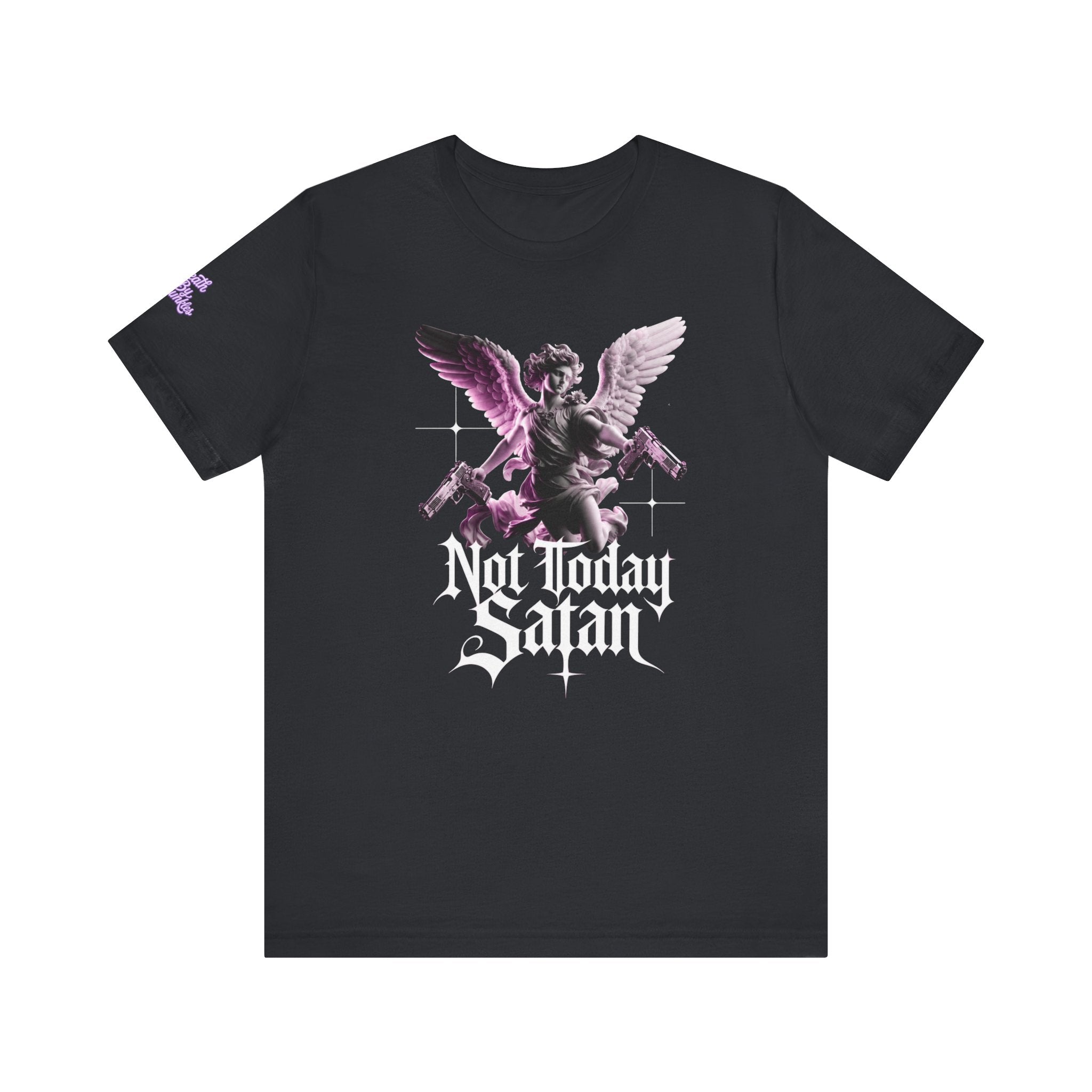 Angel Statue "Not Today Satan"