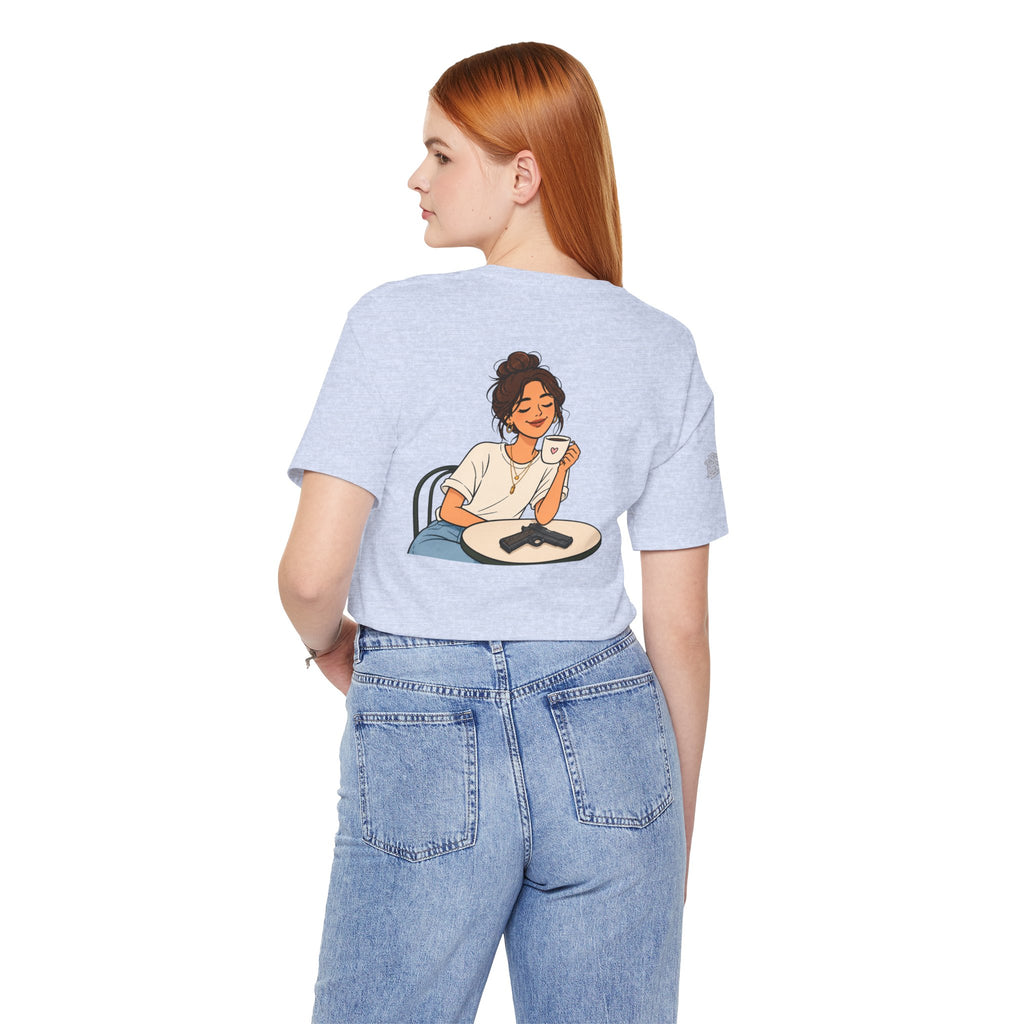'Beans and Bullets' Coffee Lover T-Shirt