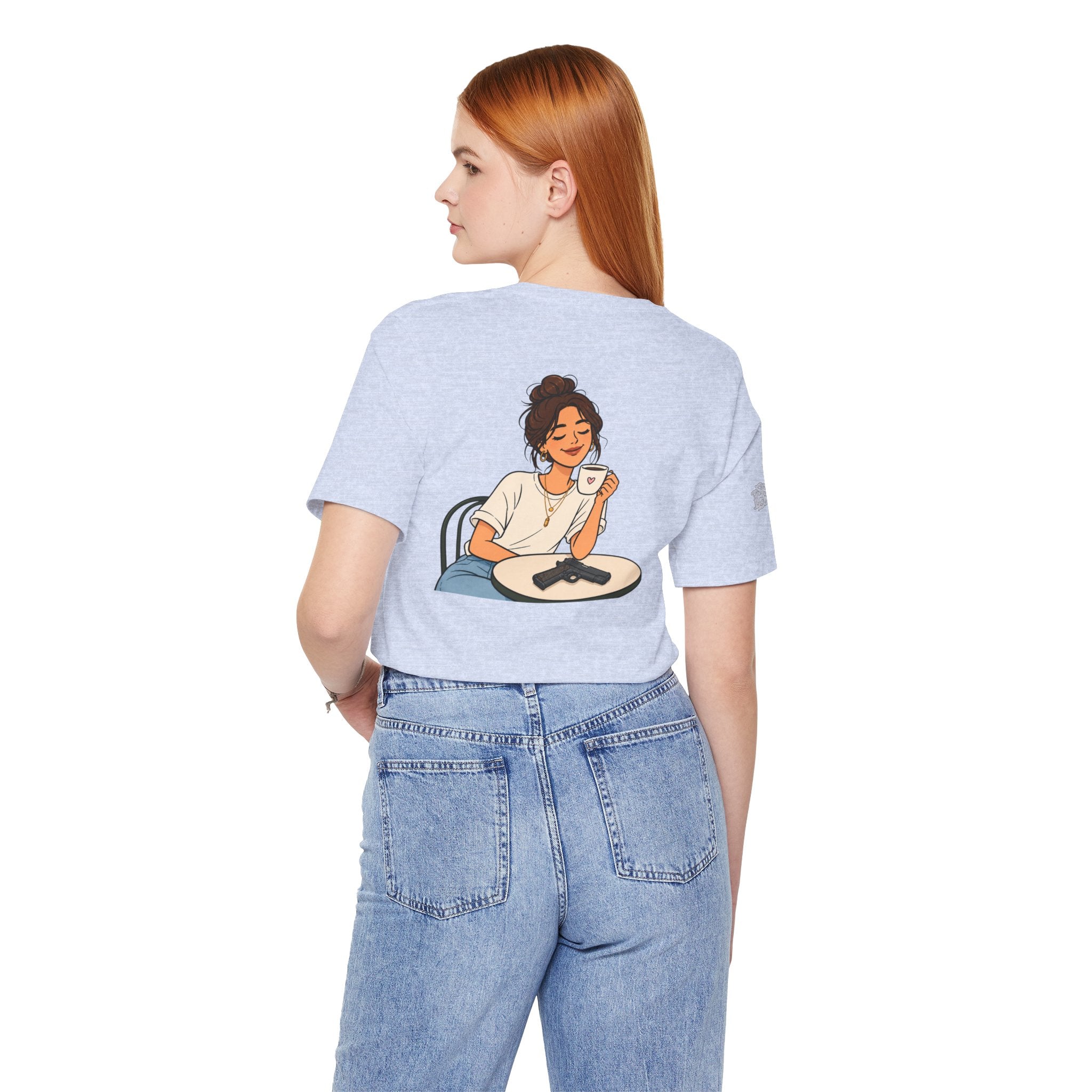 'Beans and Bullets' Coffee Lover T-Shirt