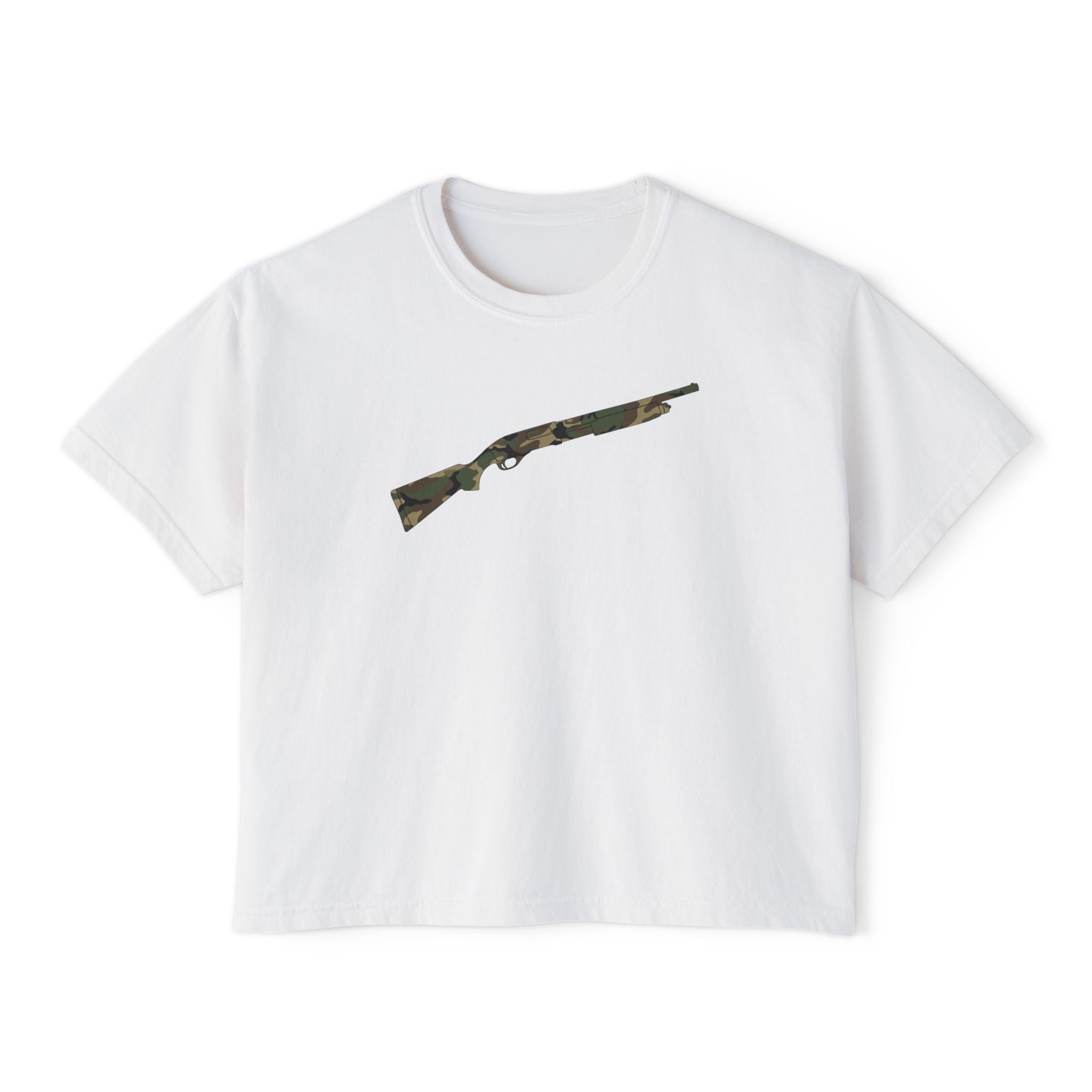 The Camo Collection-Shotgun-Women's Boxy Tee