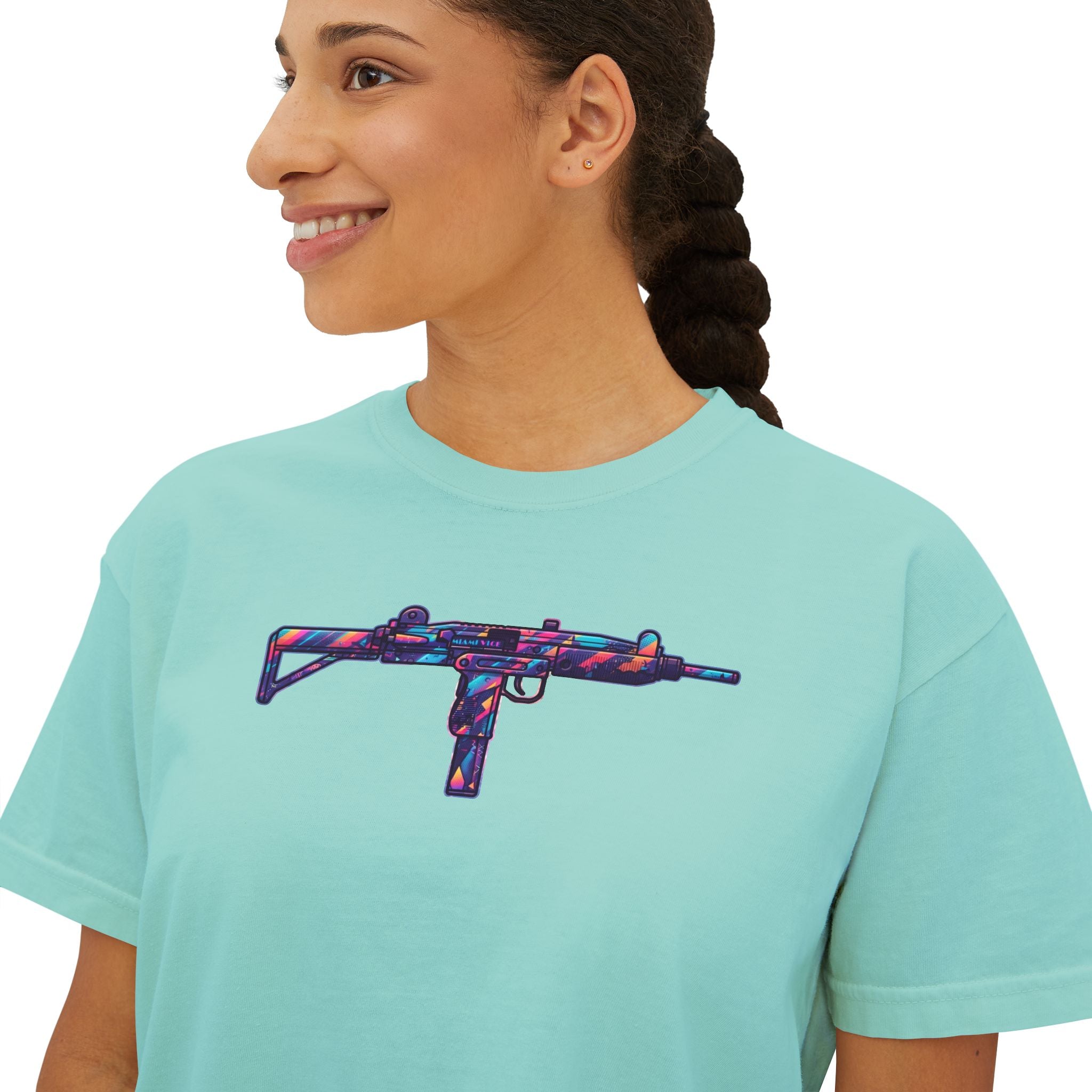 The Retro Collection-UZI-Women’s Boxy Tee