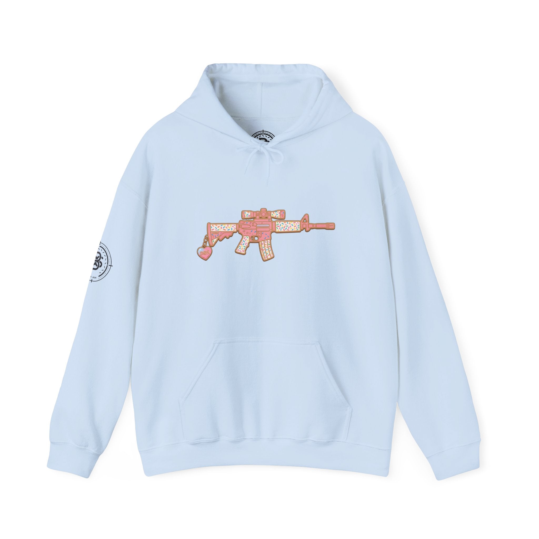 Sprinkle AR Rifle Graphic Hoodie