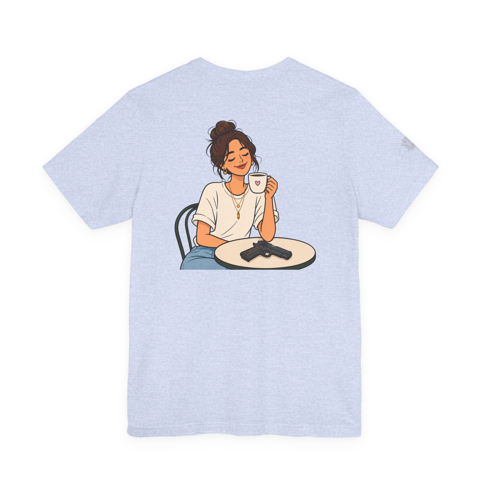 'Beans and Bullets' Coffee Lover T-Shirt