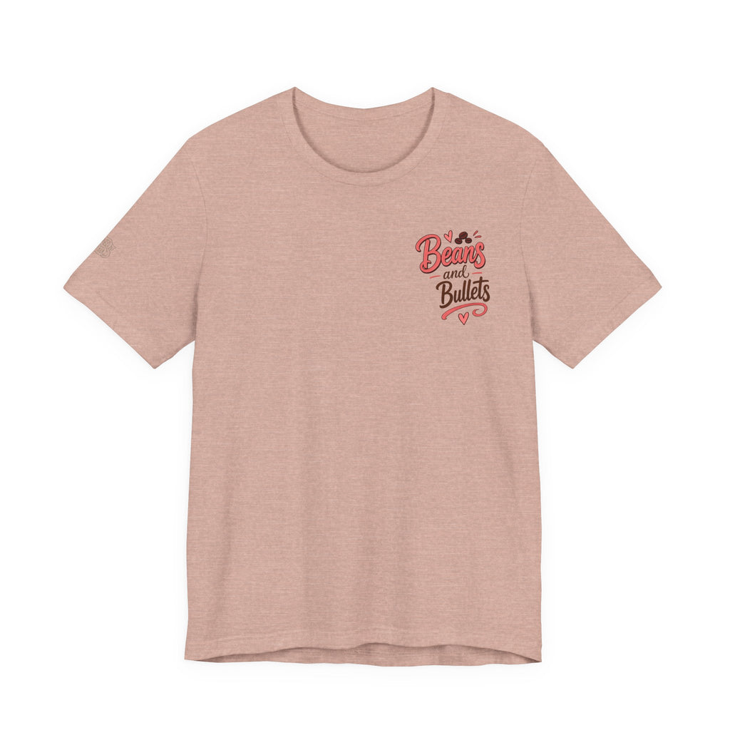 'Beans and Bullets' Coffee Lover T-Shirt