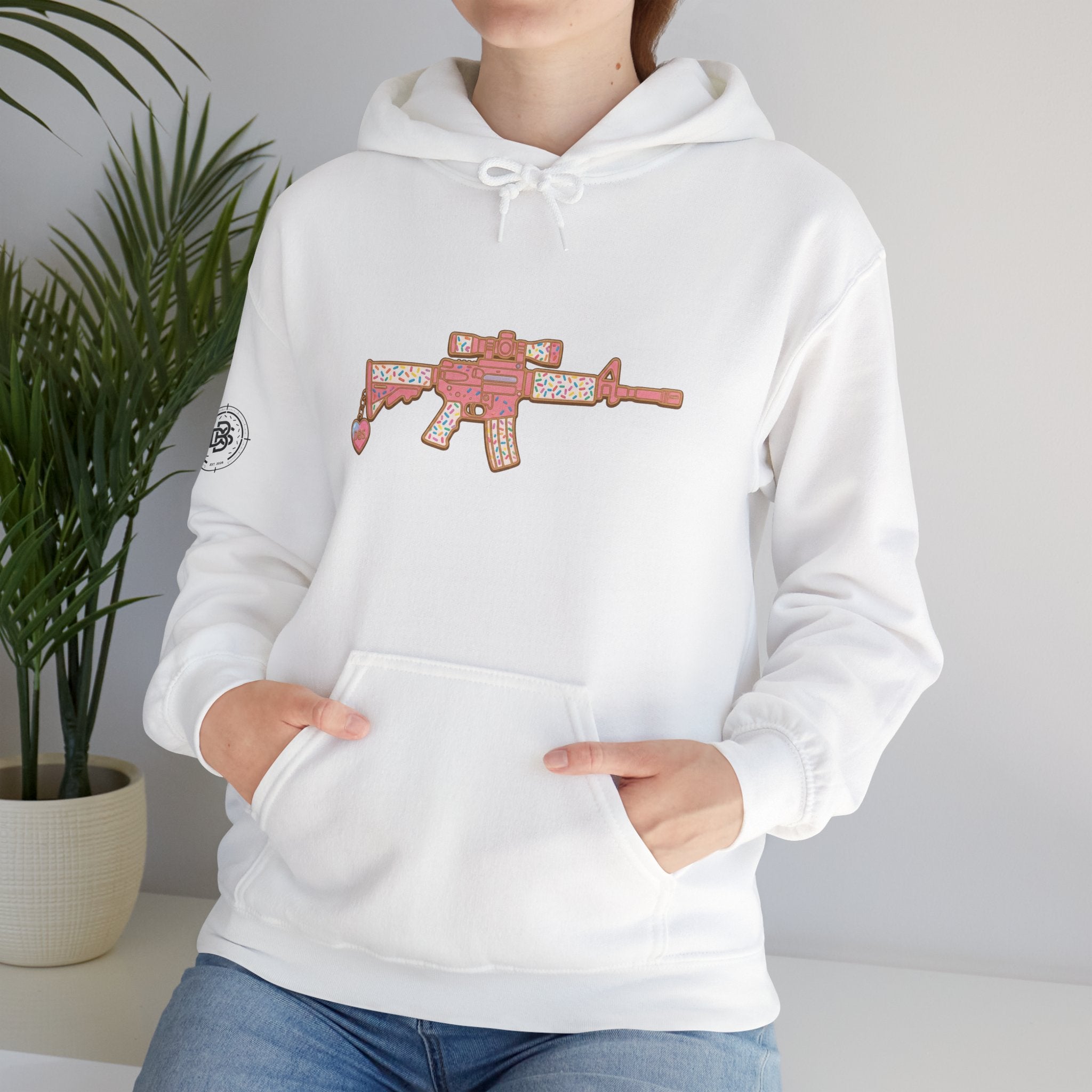 Sprinkle AR Rifle Graphic Hoodie