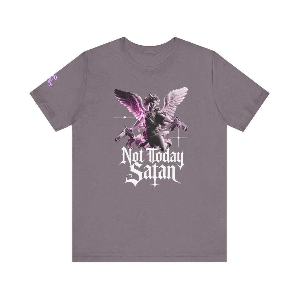 Angel Statue "Not Today Satan"
