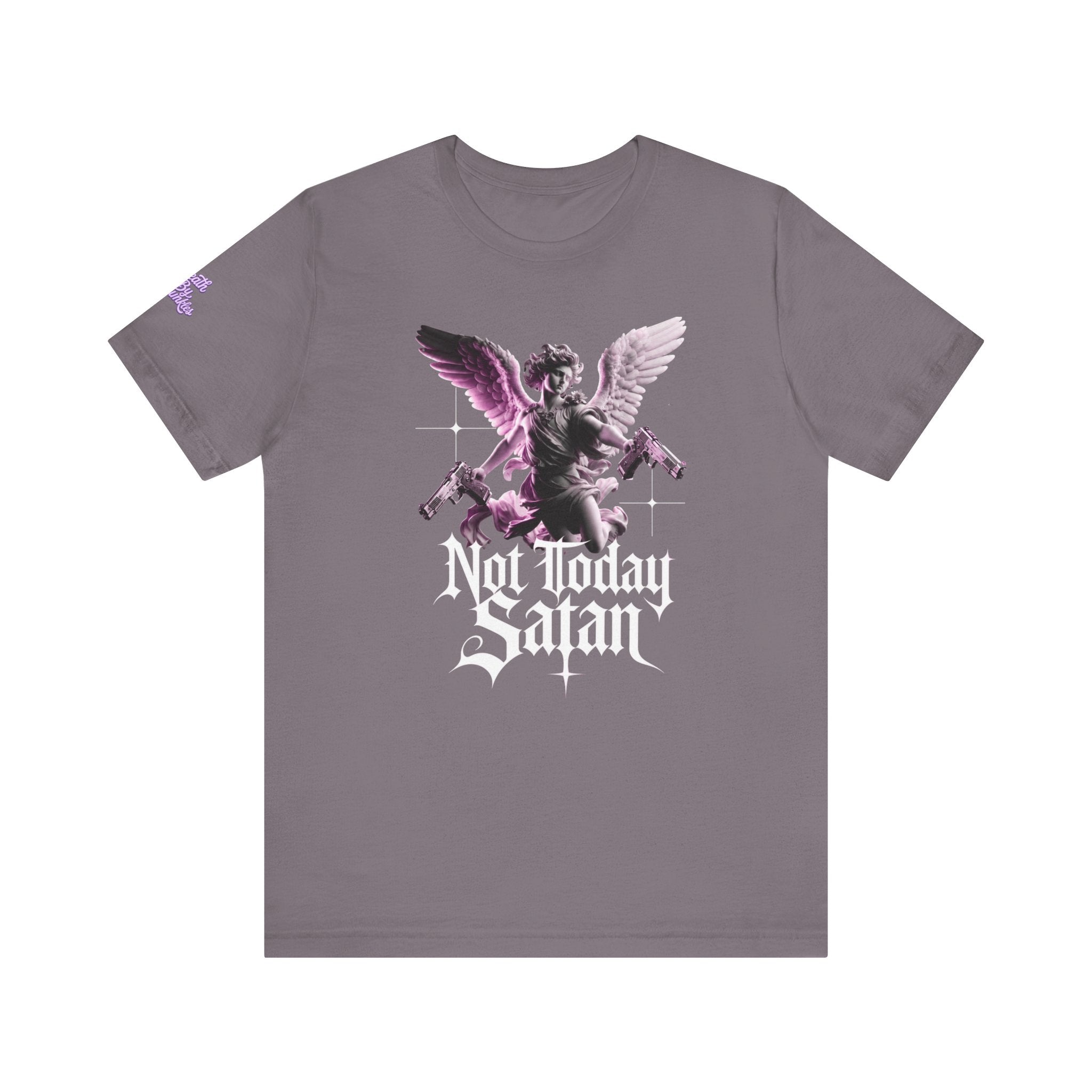 Angel Statue "Not Today Satan"