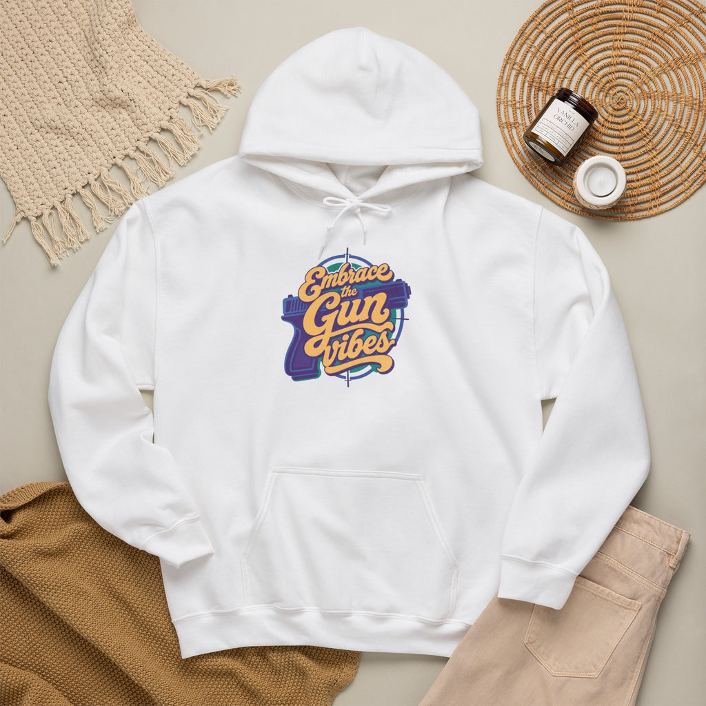 Embrace Gun Vibes Hoodie — Retro