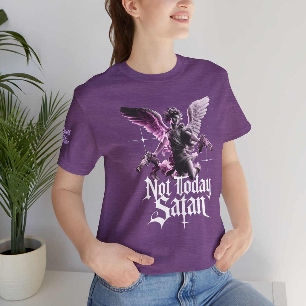 Angel Statue "Not Today Satan"