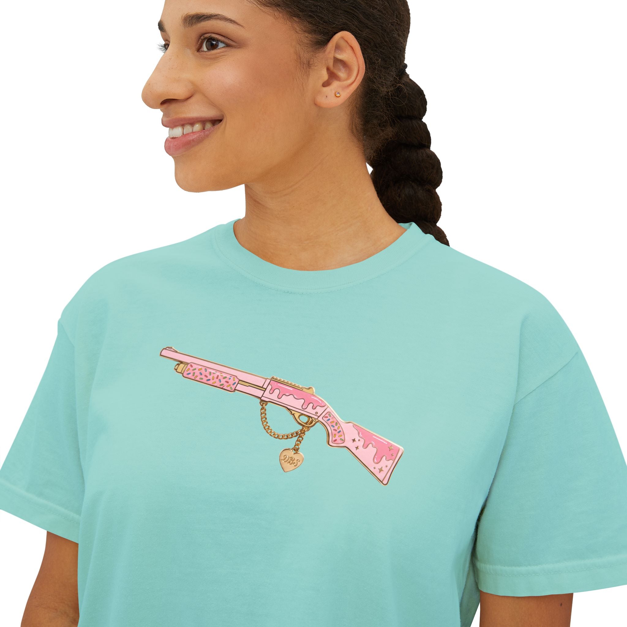 The Signature Sprinkles Collection- Shotgun- Women's Boxy Tee