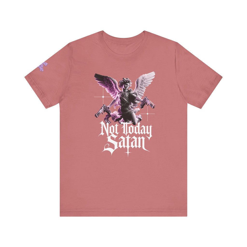 Angel Statue "Not Today Satan"
