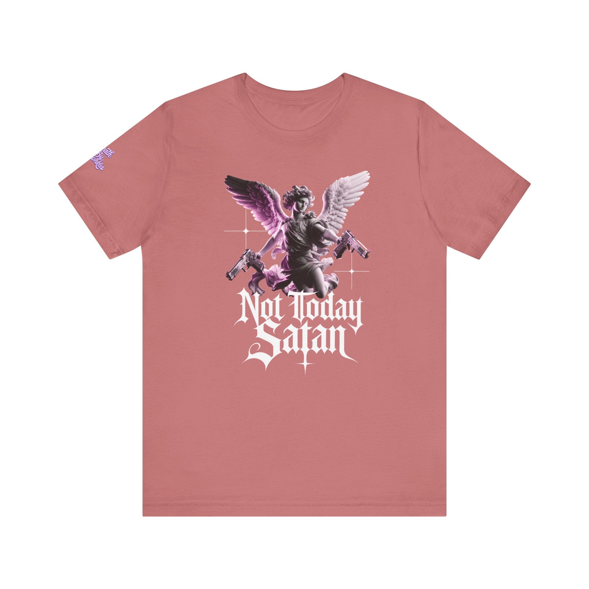 Angel Statue "Not Today Satan"