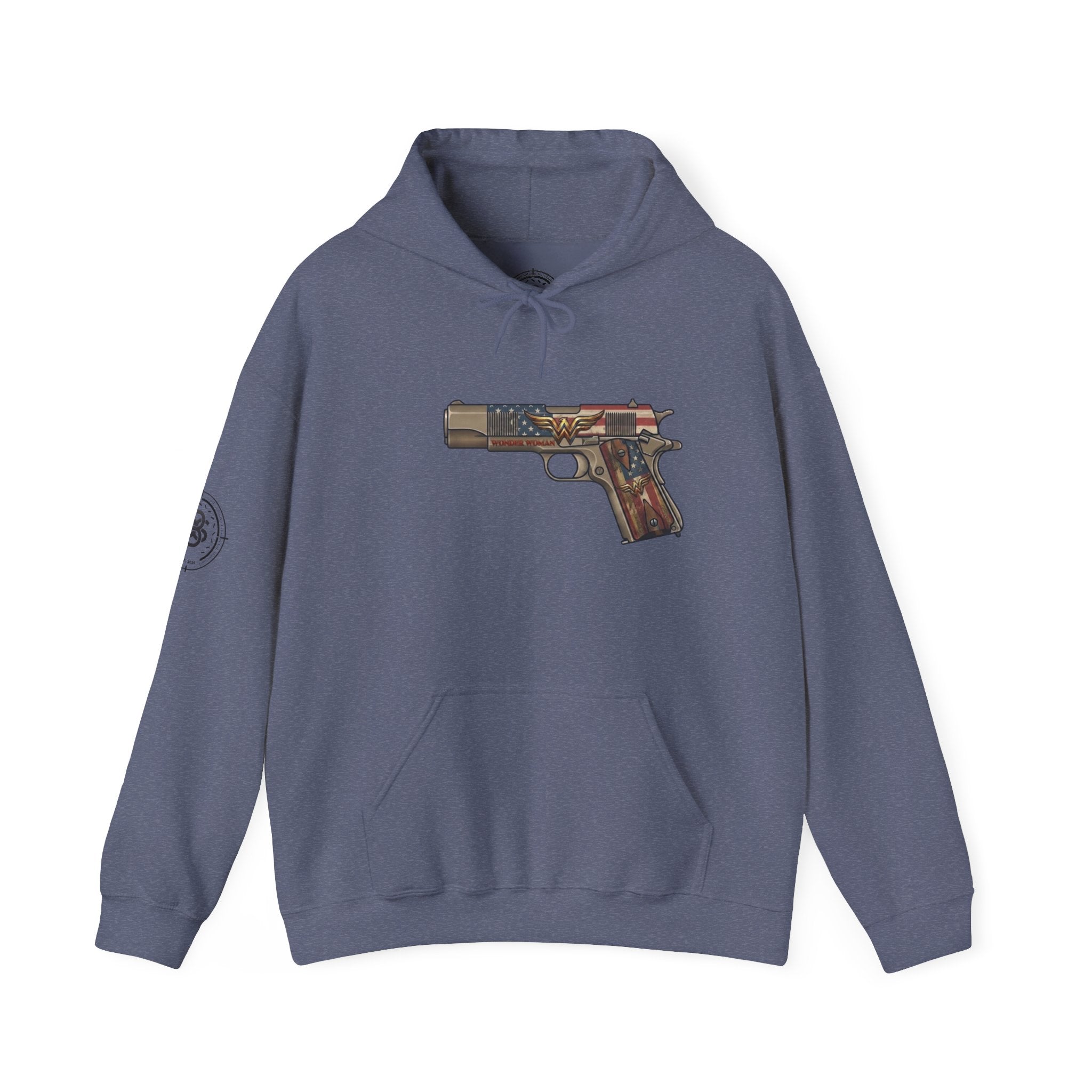 WW emblem Pistol Graphic Hoodie