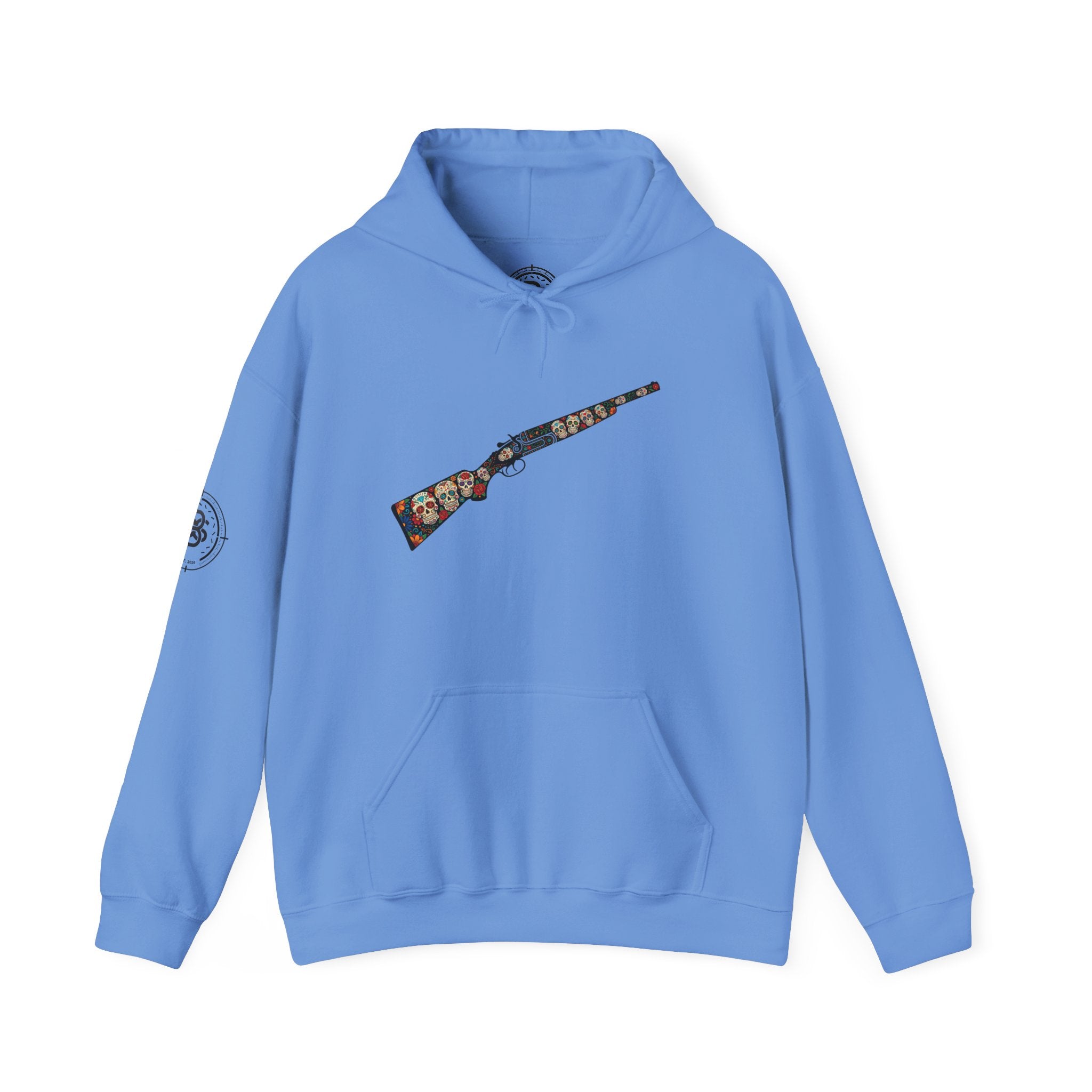Sugar Skull Shotgun Graphic Hoodie
