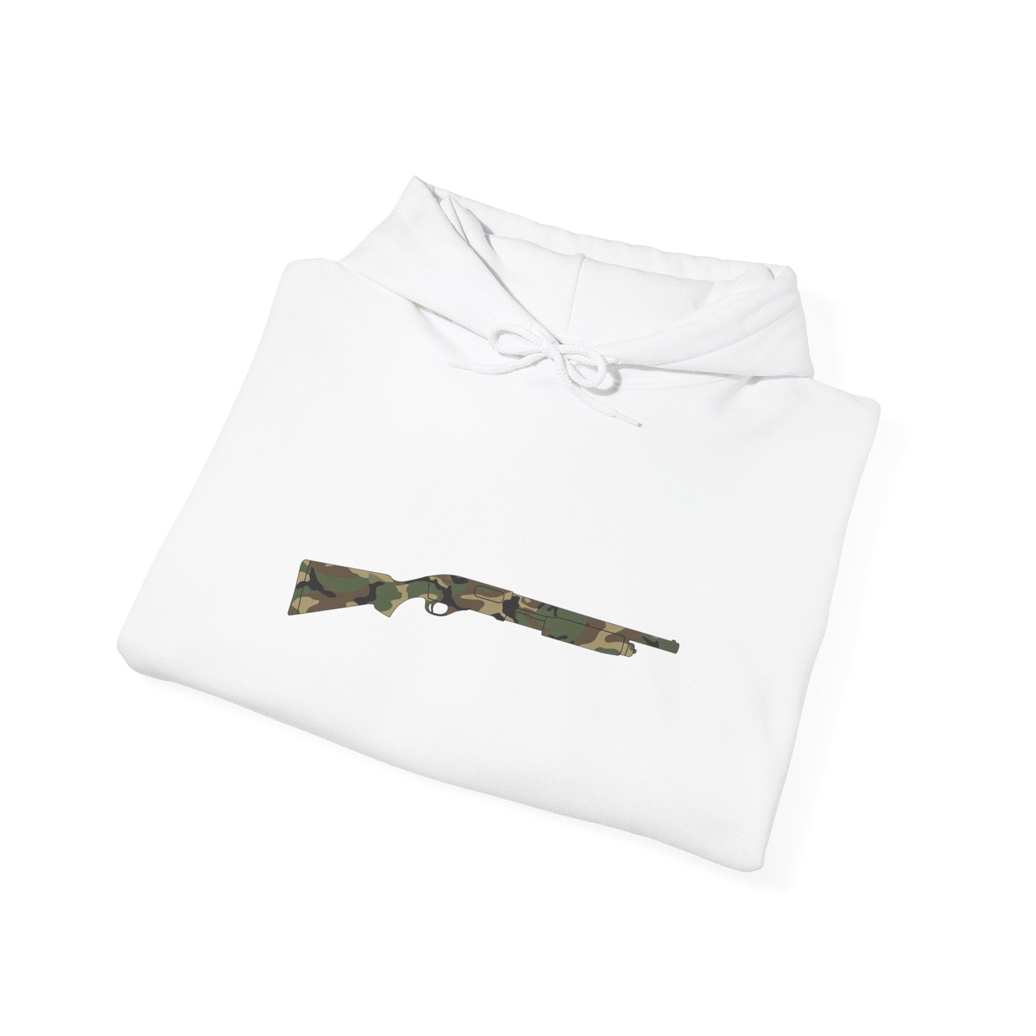 Camo Shotgun-Unisex Heavy Blend™ Hooded Sweatshirt