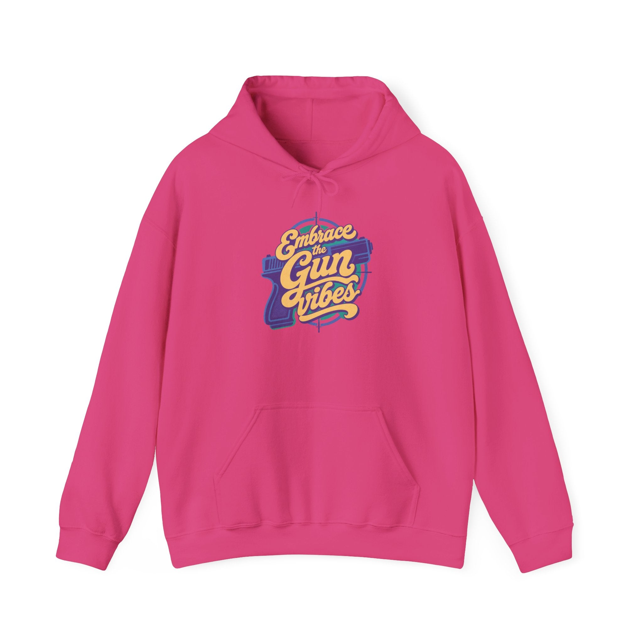 Embrace Gun Vibes Hoodie — Retro
