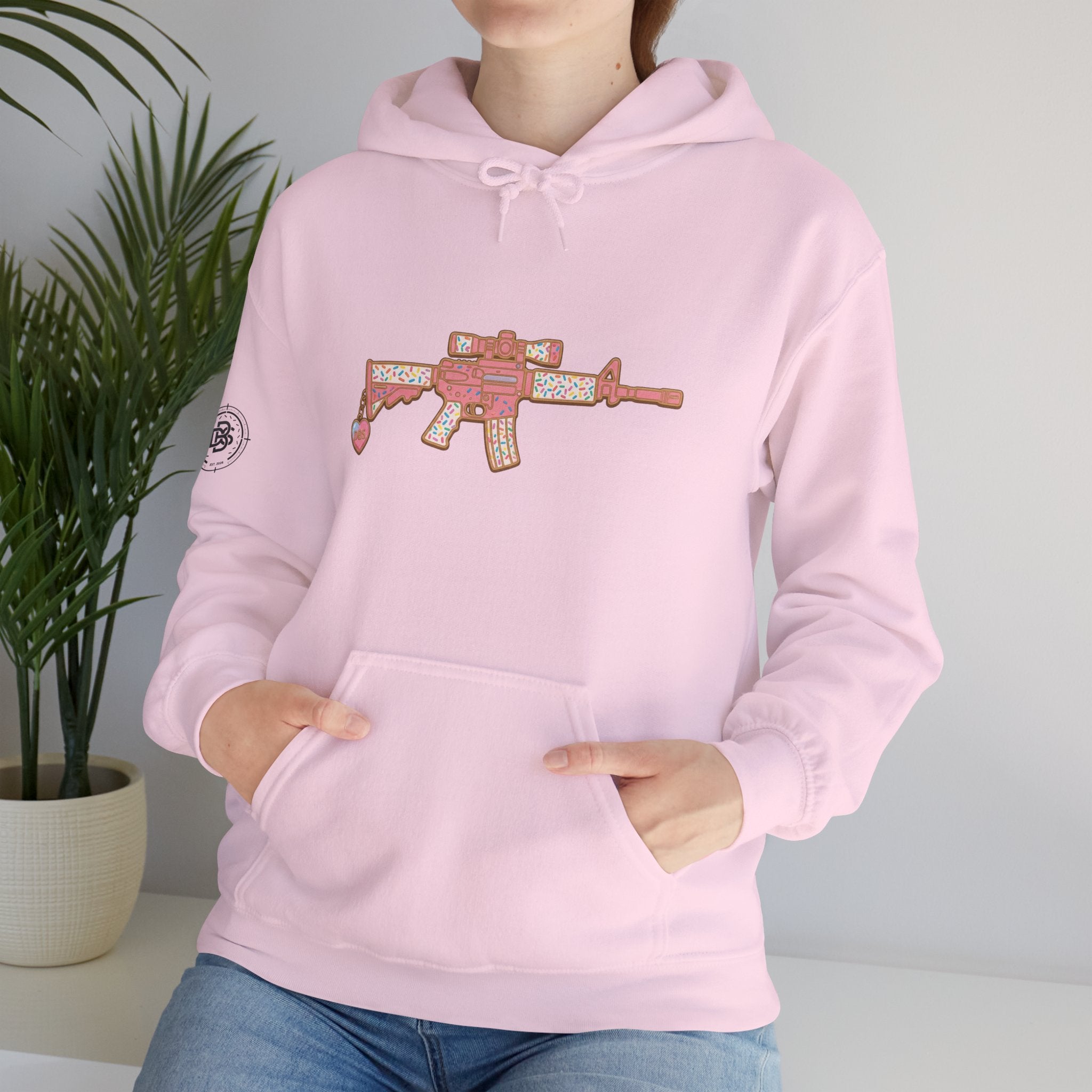 Sprinkle AR Rifle Graphic Hoodie