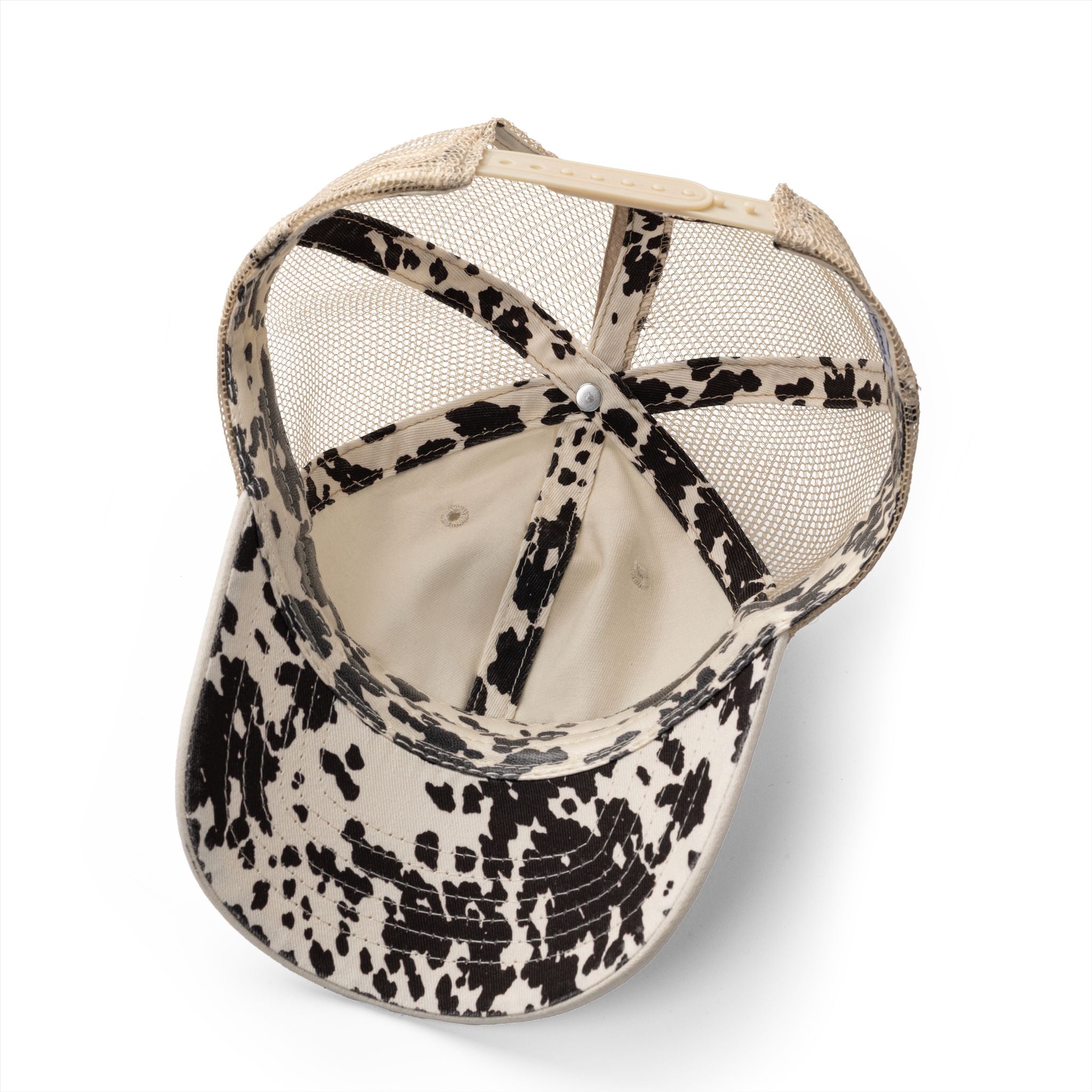 Gun Mom-mesh hat with ponytail slot