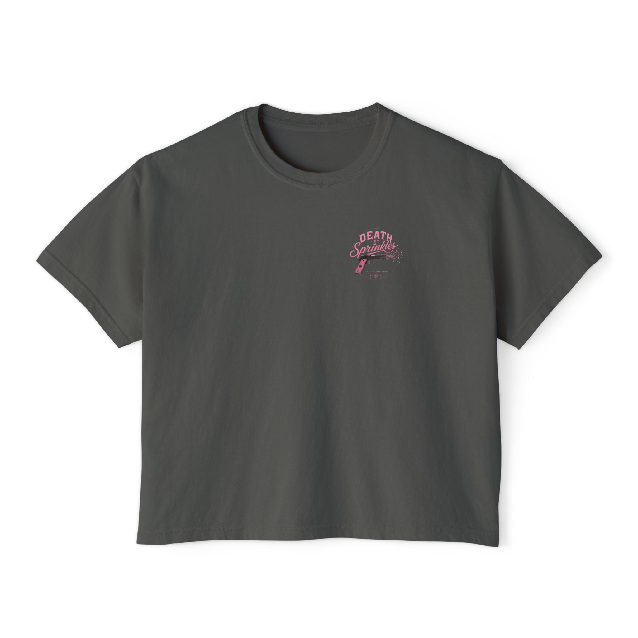 Death By Sprinkles-Women’s Crop T-Shirt