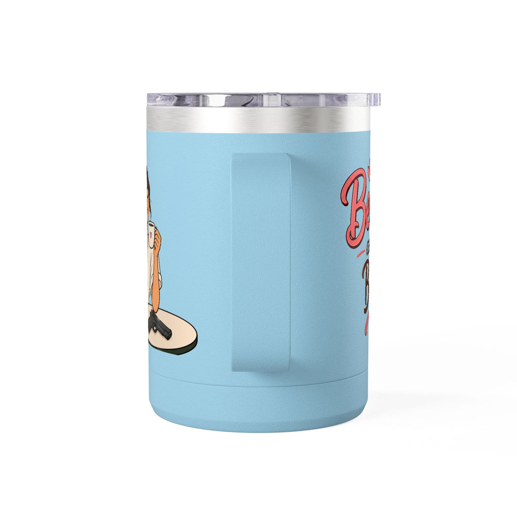 Beans and Bullets-15oz Travel Mug Tumbler