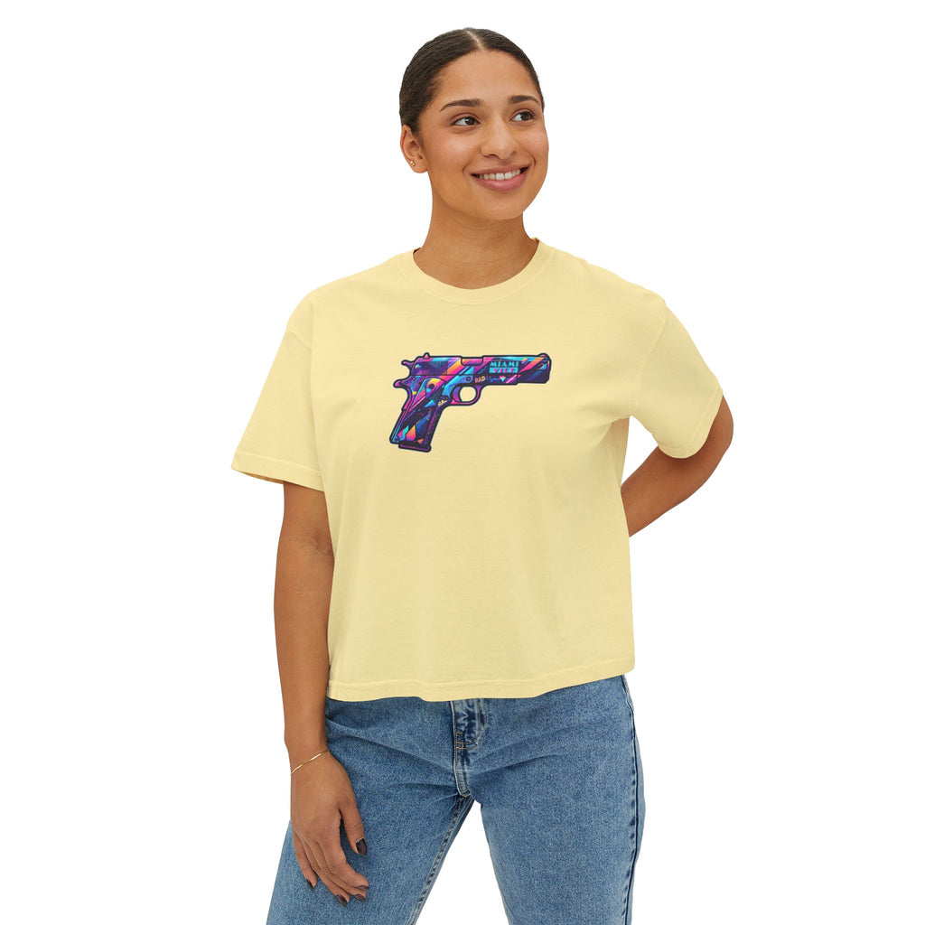 The Retro Collection-Pistol-Women's Boxy Tee