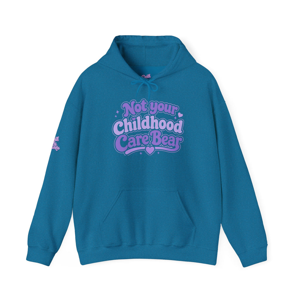 Not Your Childhood Care Bear Hoodie — Retro Care Bears Graphic Hoodie