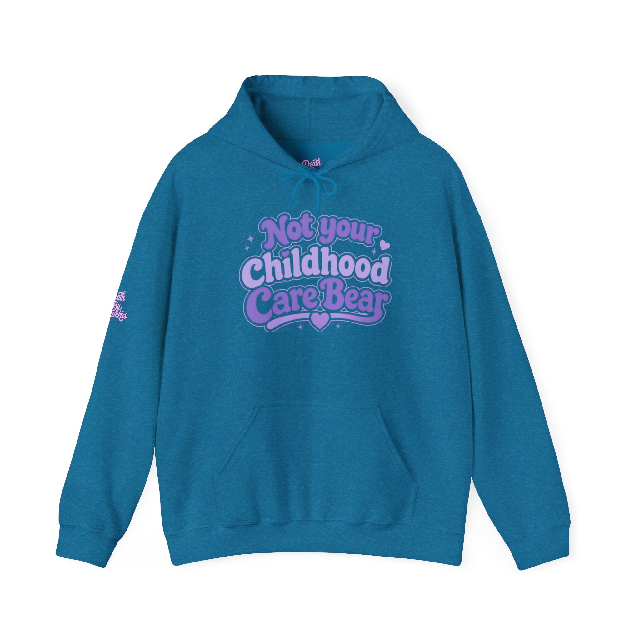 Not Your Childhood Care Bear Hoodie — Retro Care Bears Graphic Hoodie