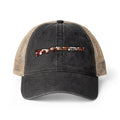 Cow Print Shotgun Women's Washed Mesh-Back Cap