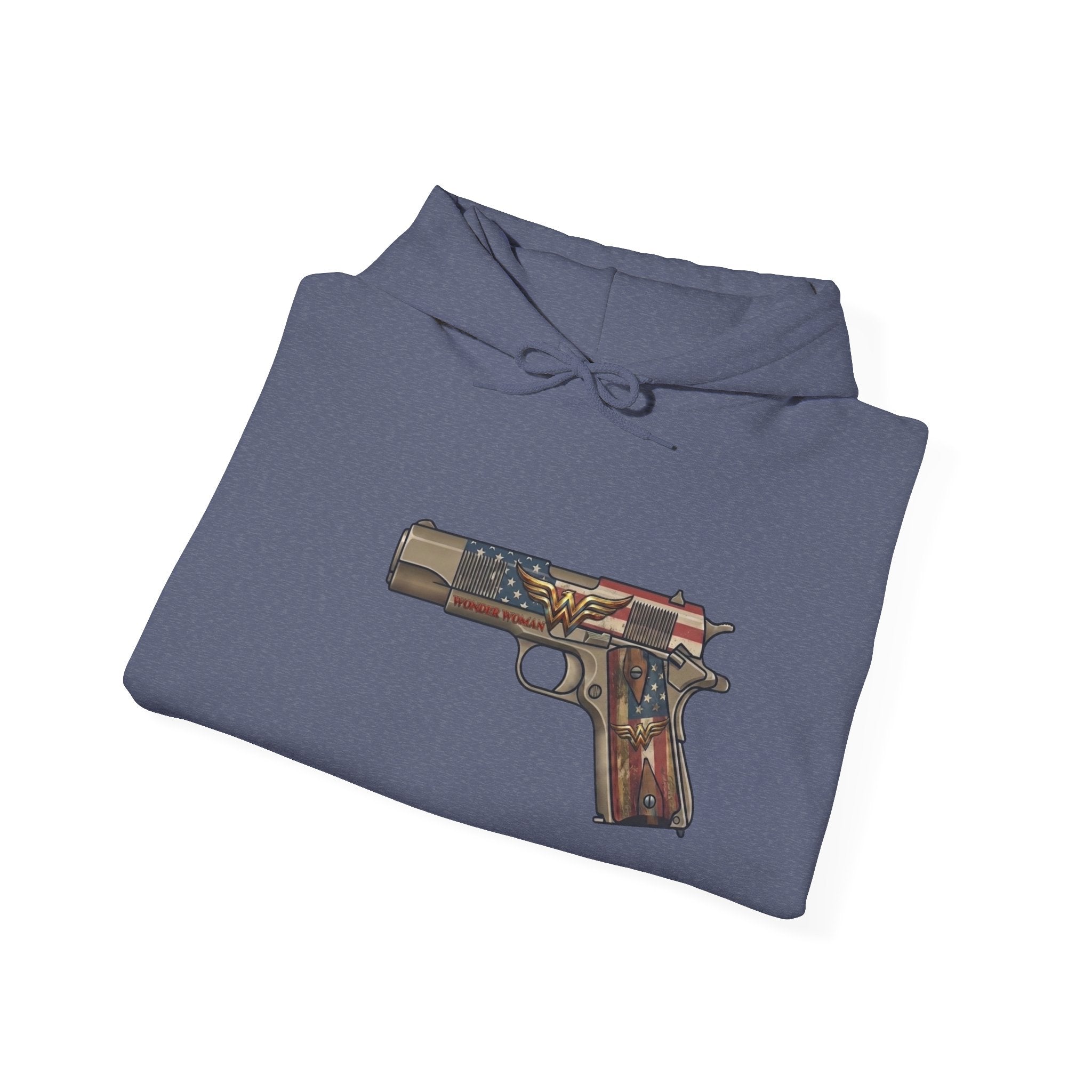 WW emblem Pistol Graphic Hoodie