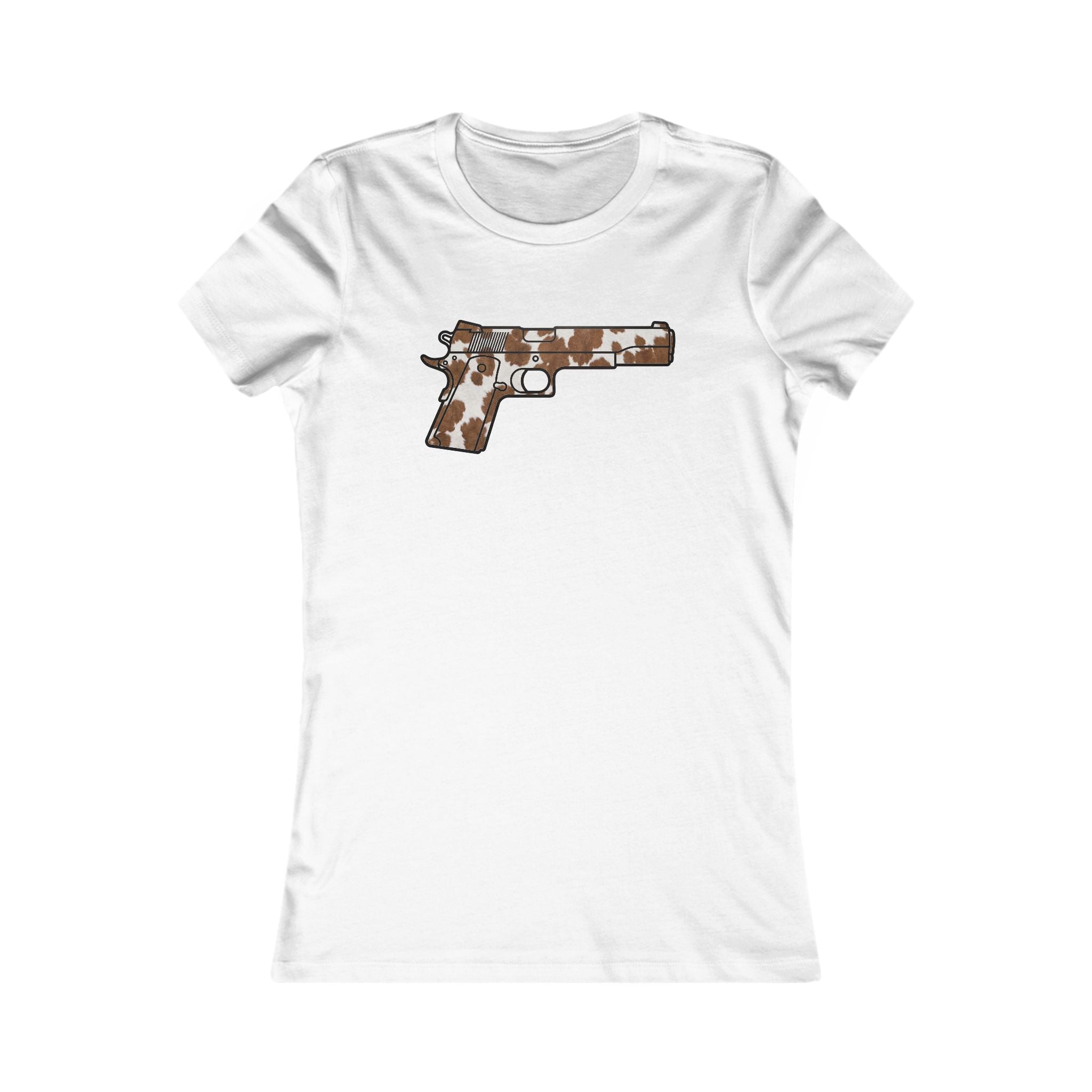 The Cowhide Collection-Pistol-Women's T's