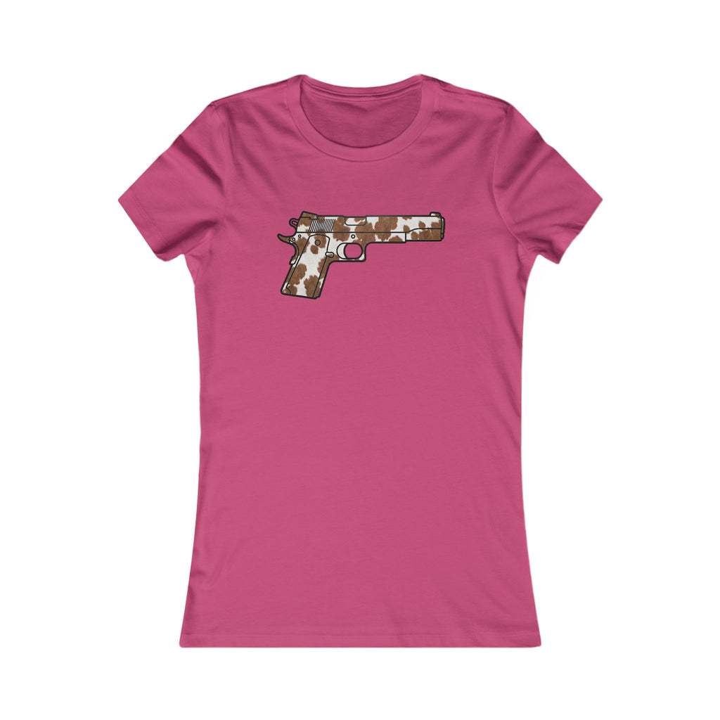 The Cowhide Collection-Pistol-Women's T's