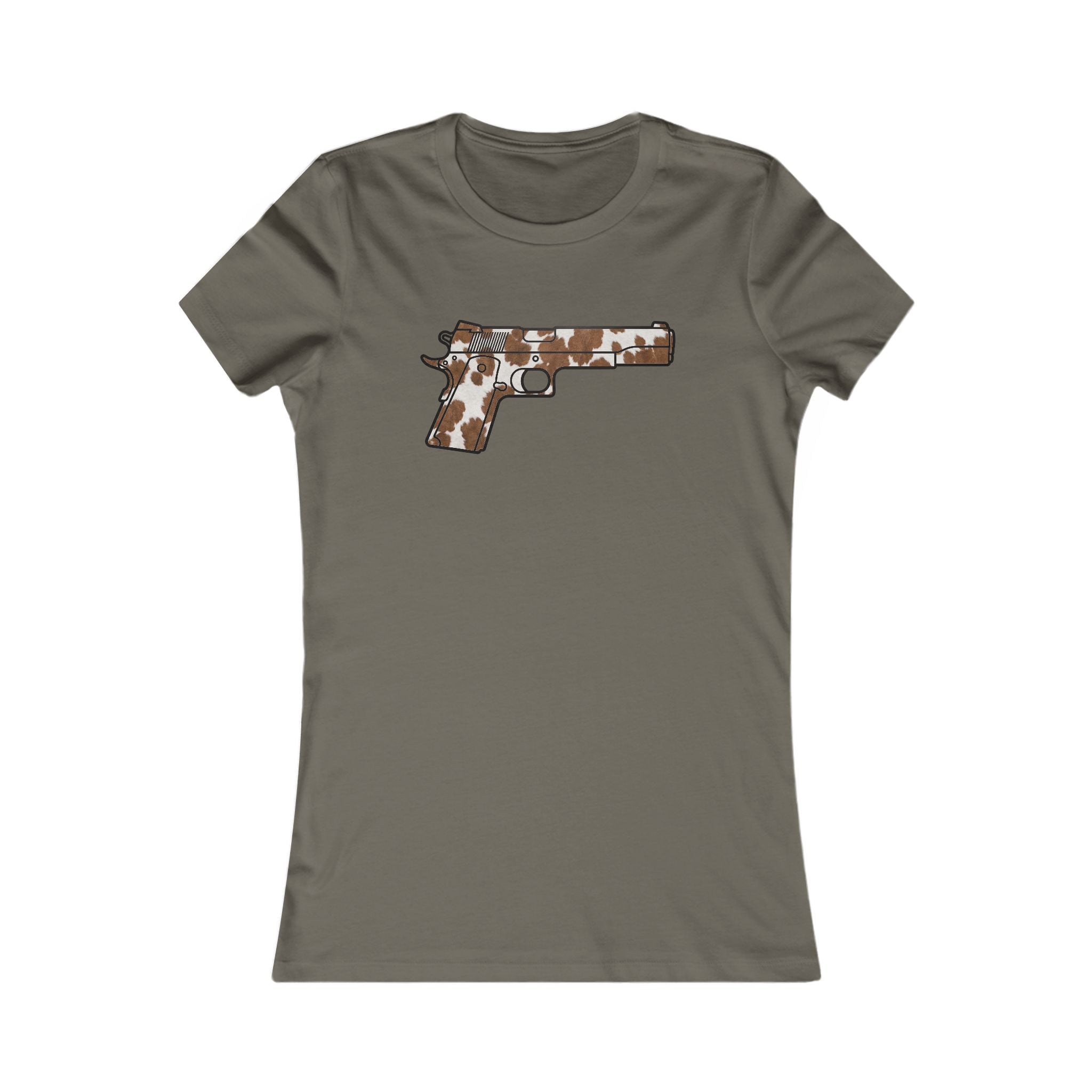 The Cowhide Collection-Pistol-Women's T's