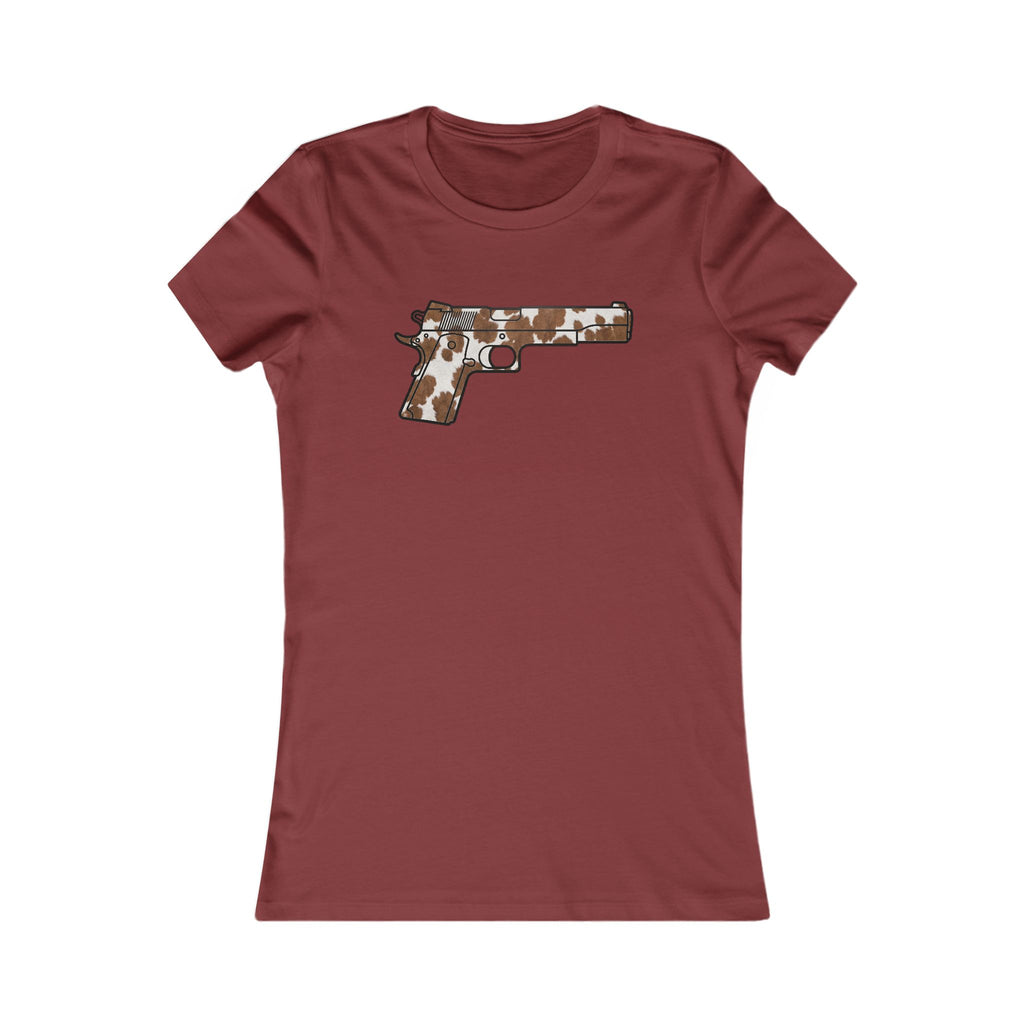 The Cowhide Collection-Pistol-Women's T's