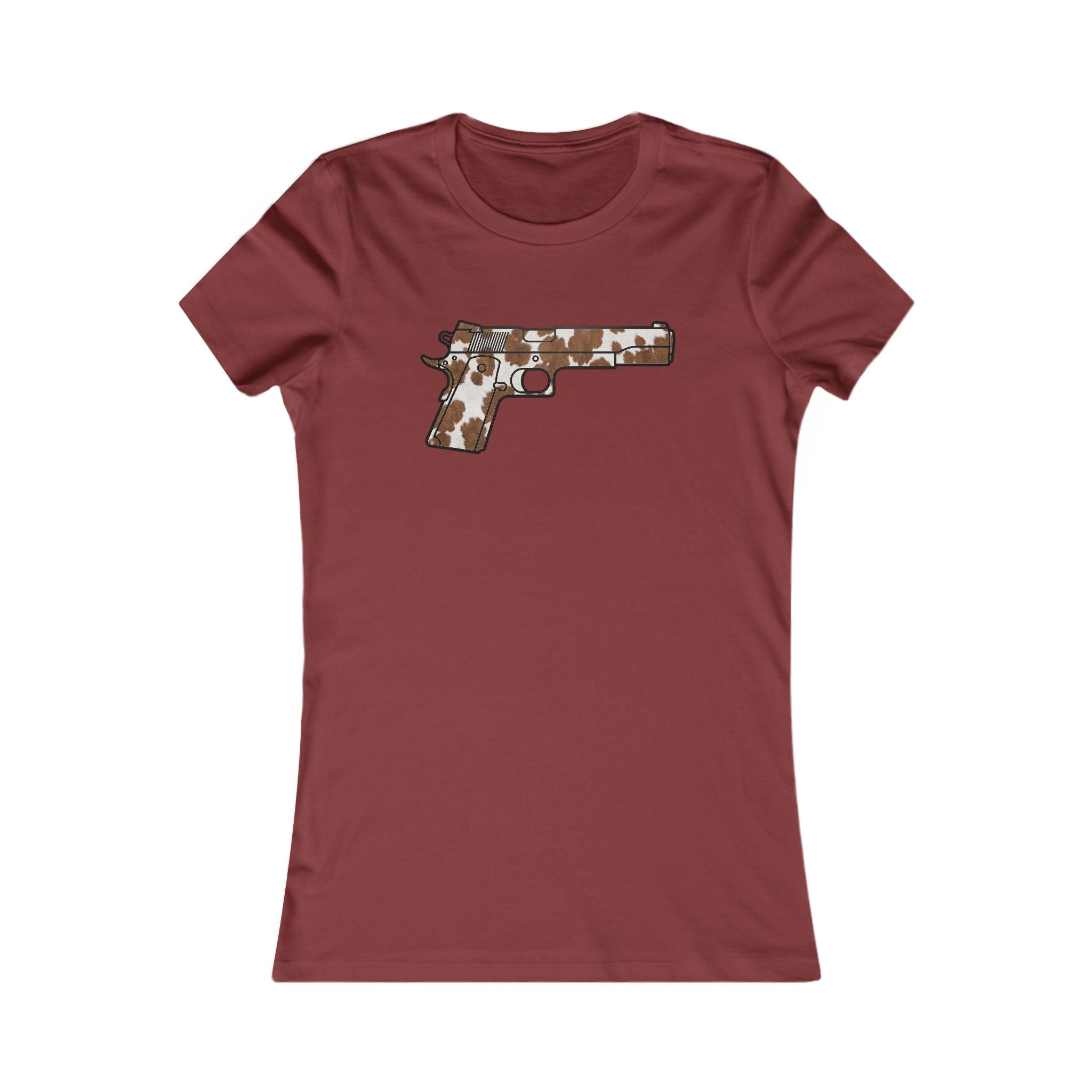 The Cowhide Collection-Pistol-Women's T's